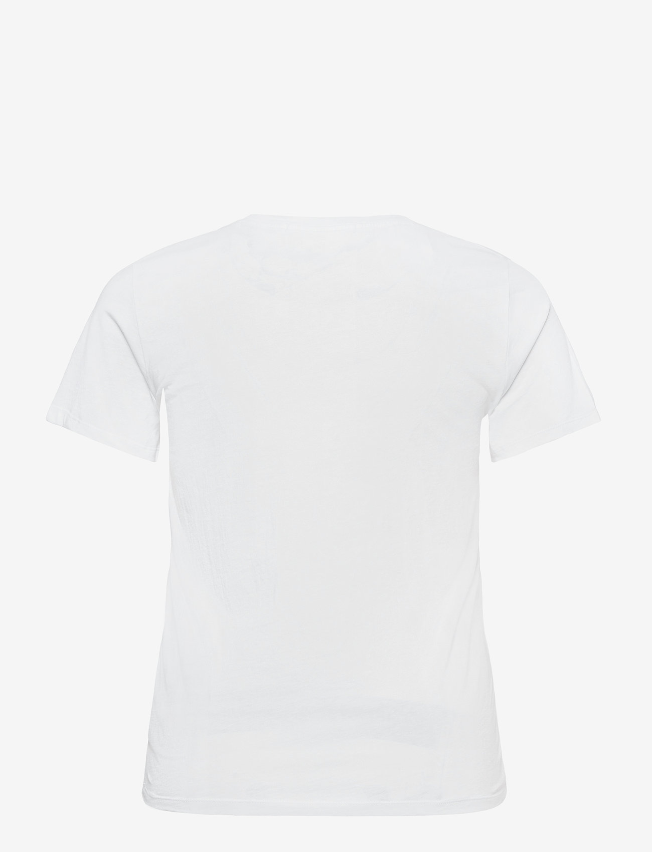 Calvin Klein Jeans - PLUS INST ROUND CK TEE - bright white - 1