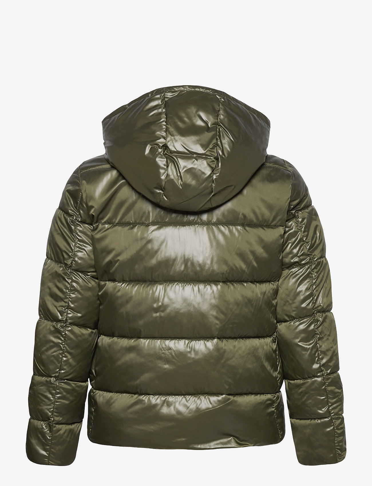 Calvin Klein Jeans - PLUS MW SHINY SHORT PUFFER - deep depths - 3