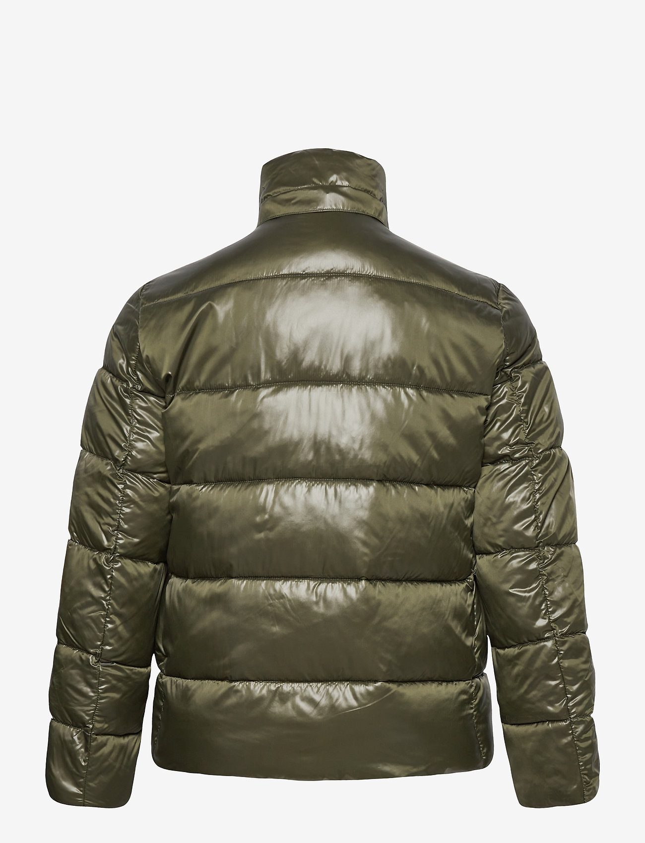 Calvin Klein Jeans - PLUS MW SHINY SHORT PUFFER - deep depths - 4