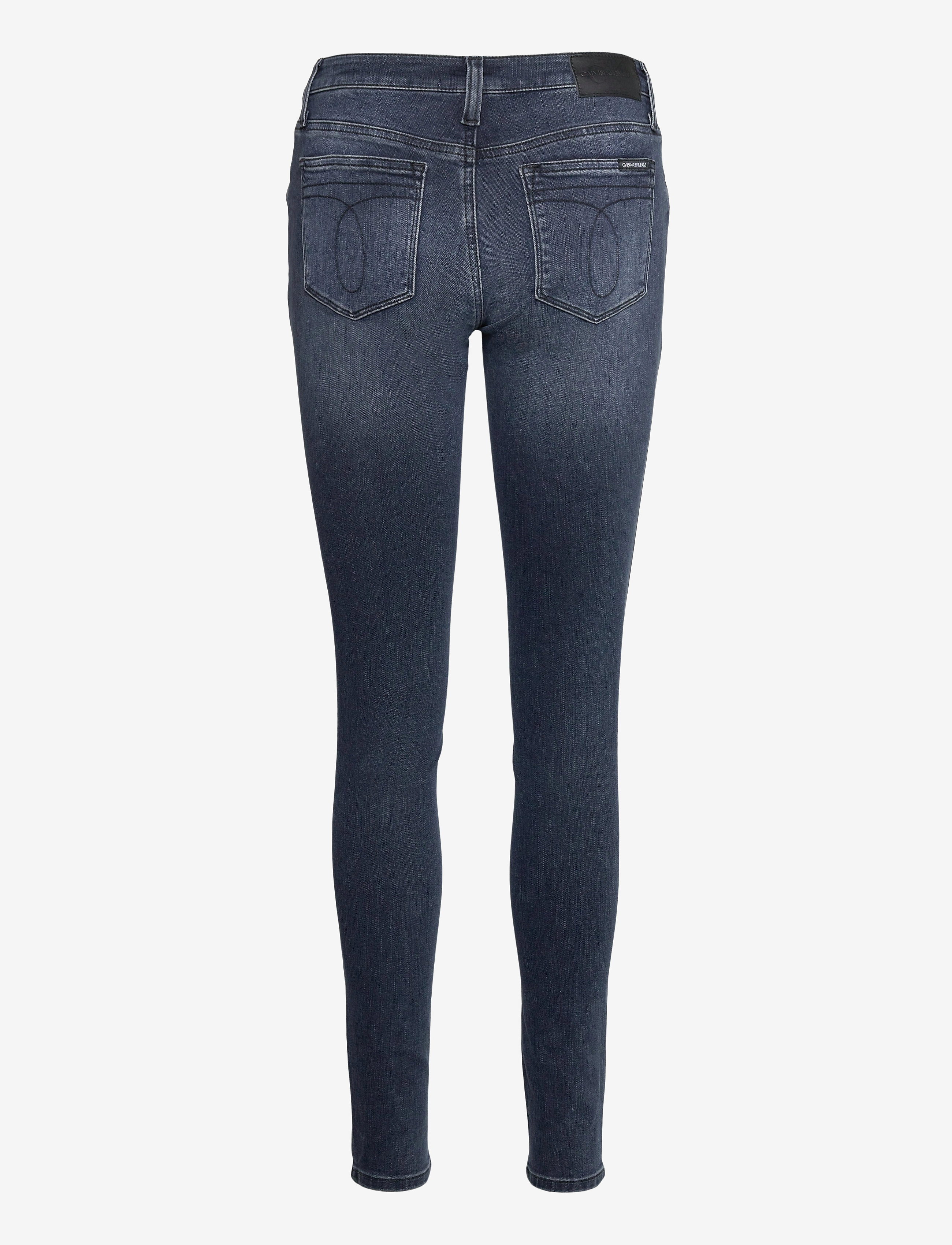 Calvin Klein Jeans - MID RISE SKINNY - denim dark - 1
