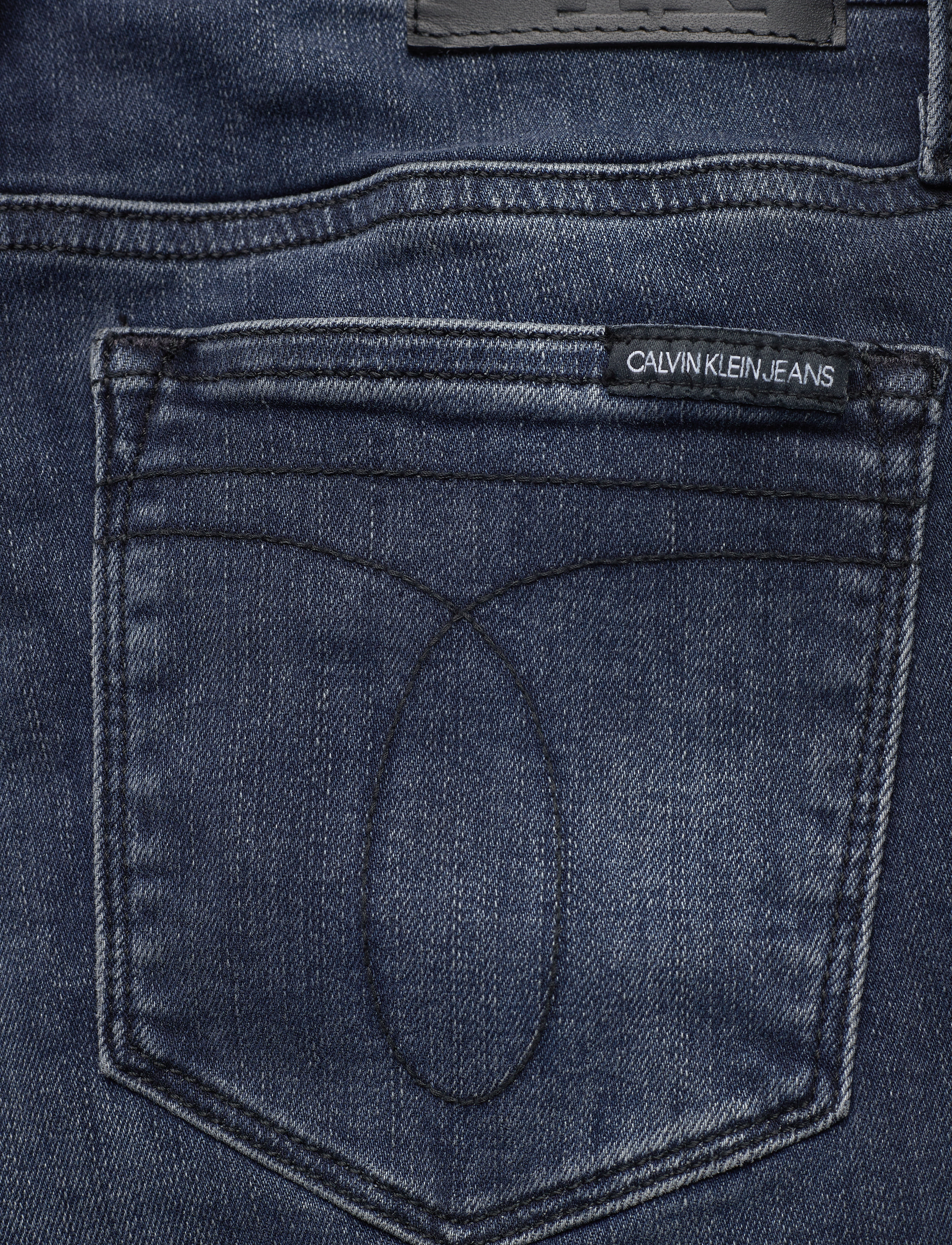 Calvin Klein Jeans - MID RISE SKINNY - denim dark - 4