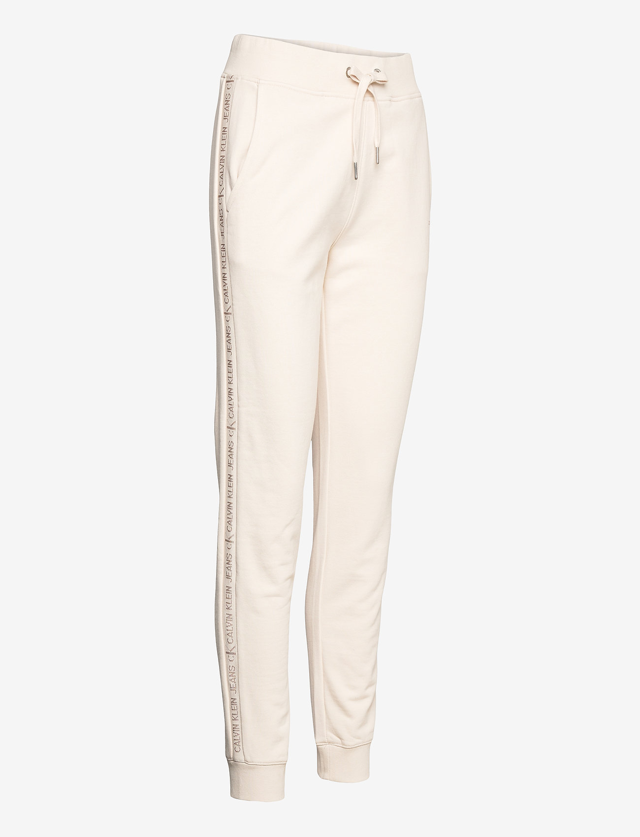 Calvin Klein Jeans - LOGO TRIM JOG PANTS - white sand - 2