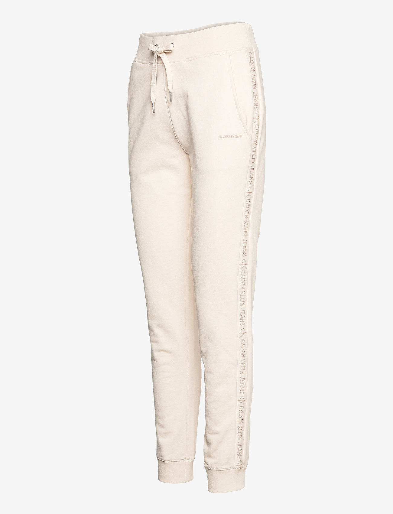 Calvin Klein Jeans - LOGO TRIM JOG PANTS - white sand - 3