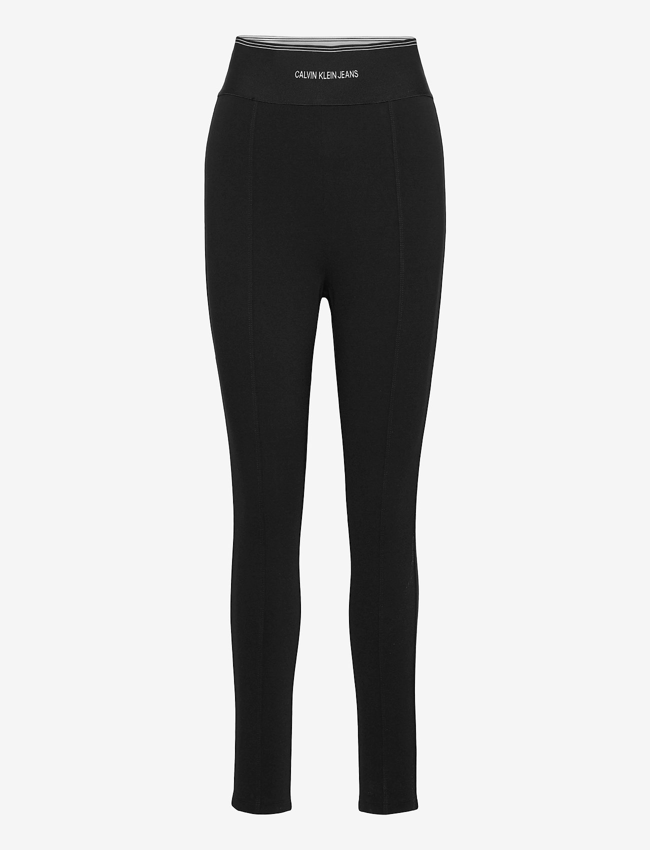 Calvin Klein Jeans - MILANO LOGO ELASTIC LEGGING - ck black - 0