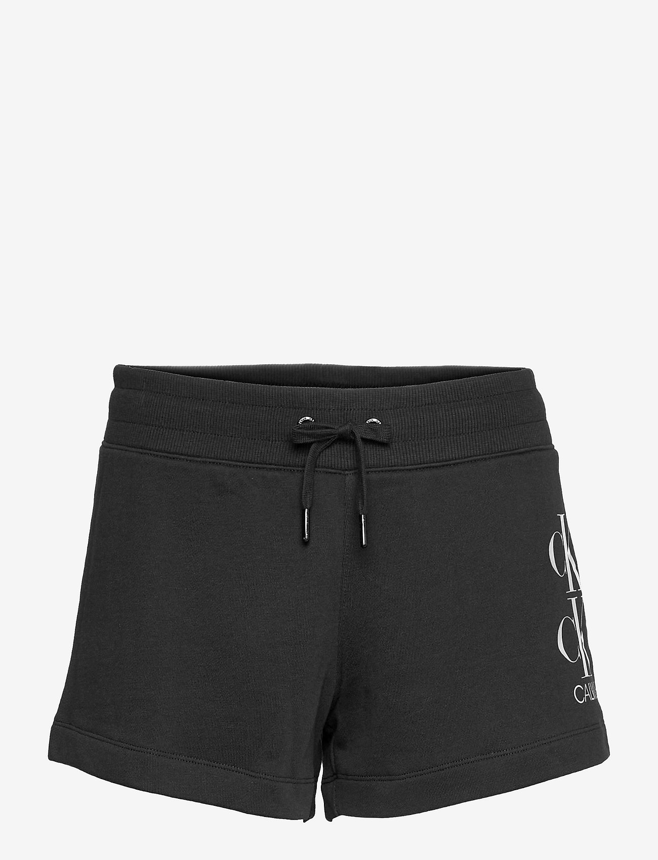 Calvin Klein Jeans - SHINE LOGO KNIT SHORT - ck black - 0