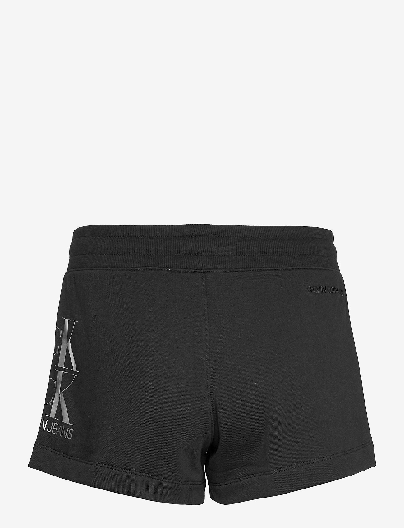 Calvin Klein Jeans - SHINE LOGO KNIT SHORT - ck black - 1