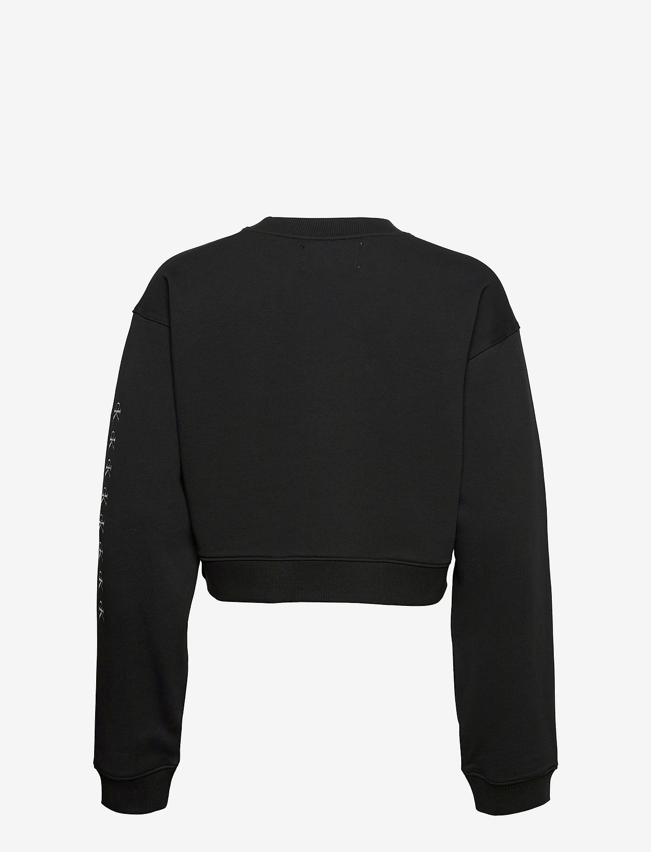 Calvin Klein Jeans - SHINE LOGO CREW NECK - ck black - 1