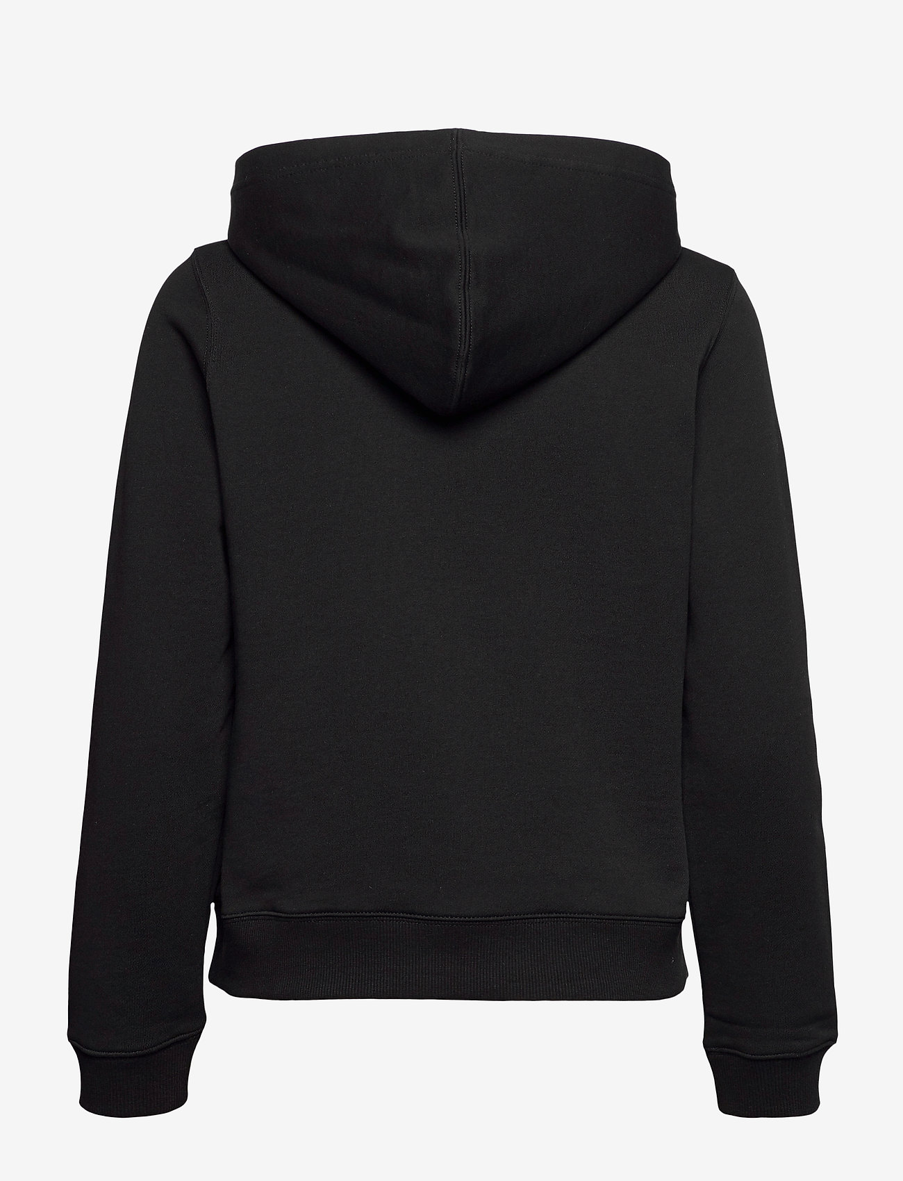 Calvin Klein Jeans - SHRUNKEN INSTITUTIONAL HOODIE - ck black - 1