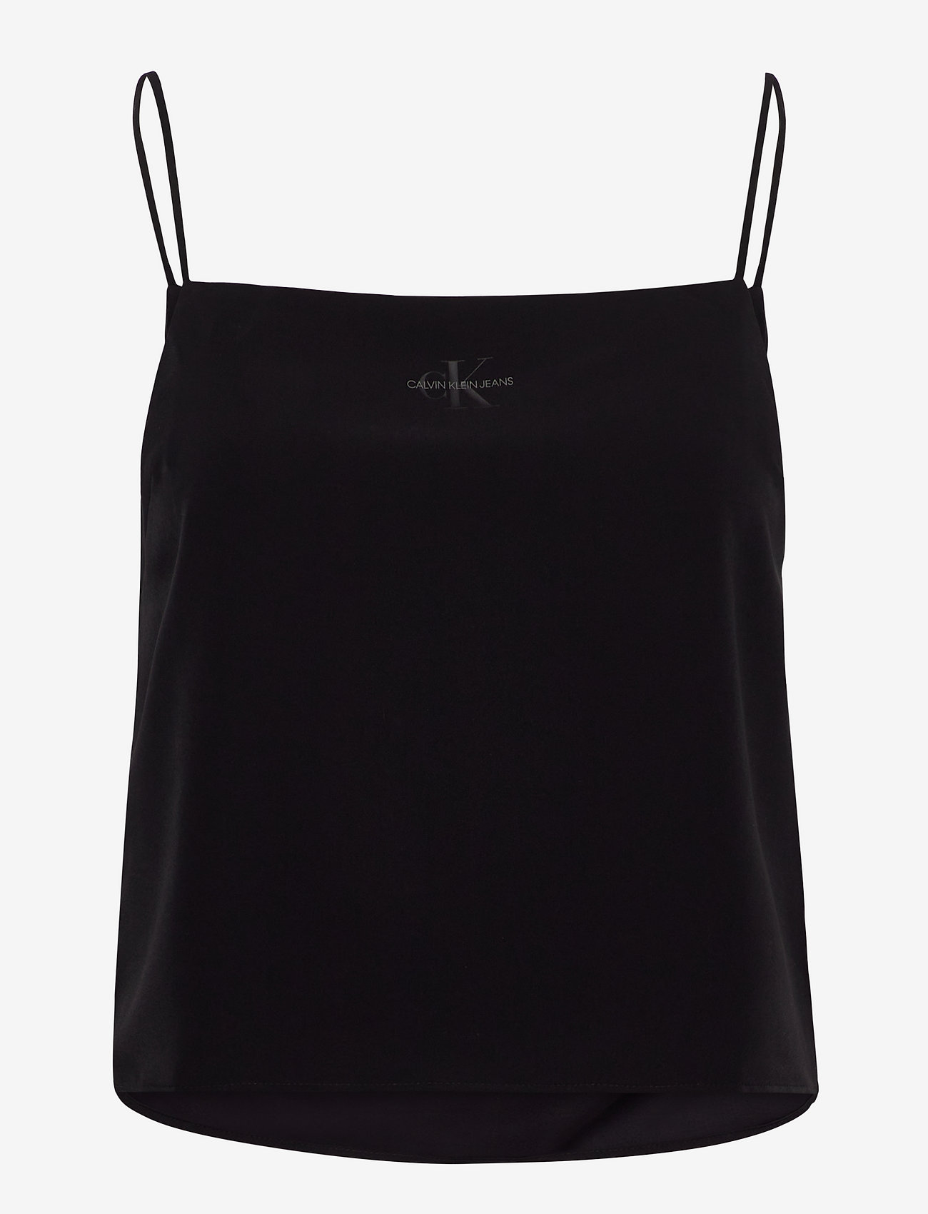 MONOGRAM CAMI TOP - CK BLACK