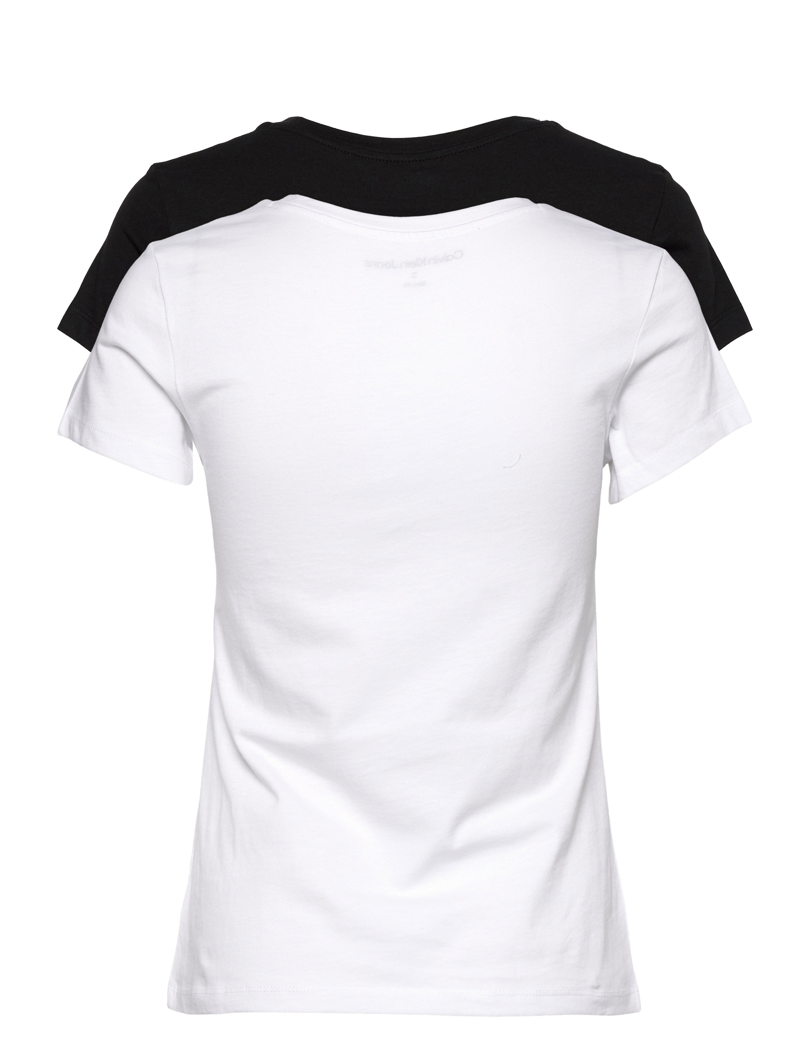 Calvin Klein Jeans - 2-PACK T-SHIRT - bright white / ck black - 2