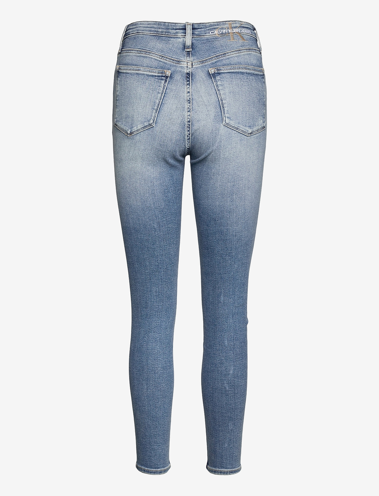 Calvin Klein Jeans - HIGH RISE SUPER SKINNY ANKLE - denim medium - 1