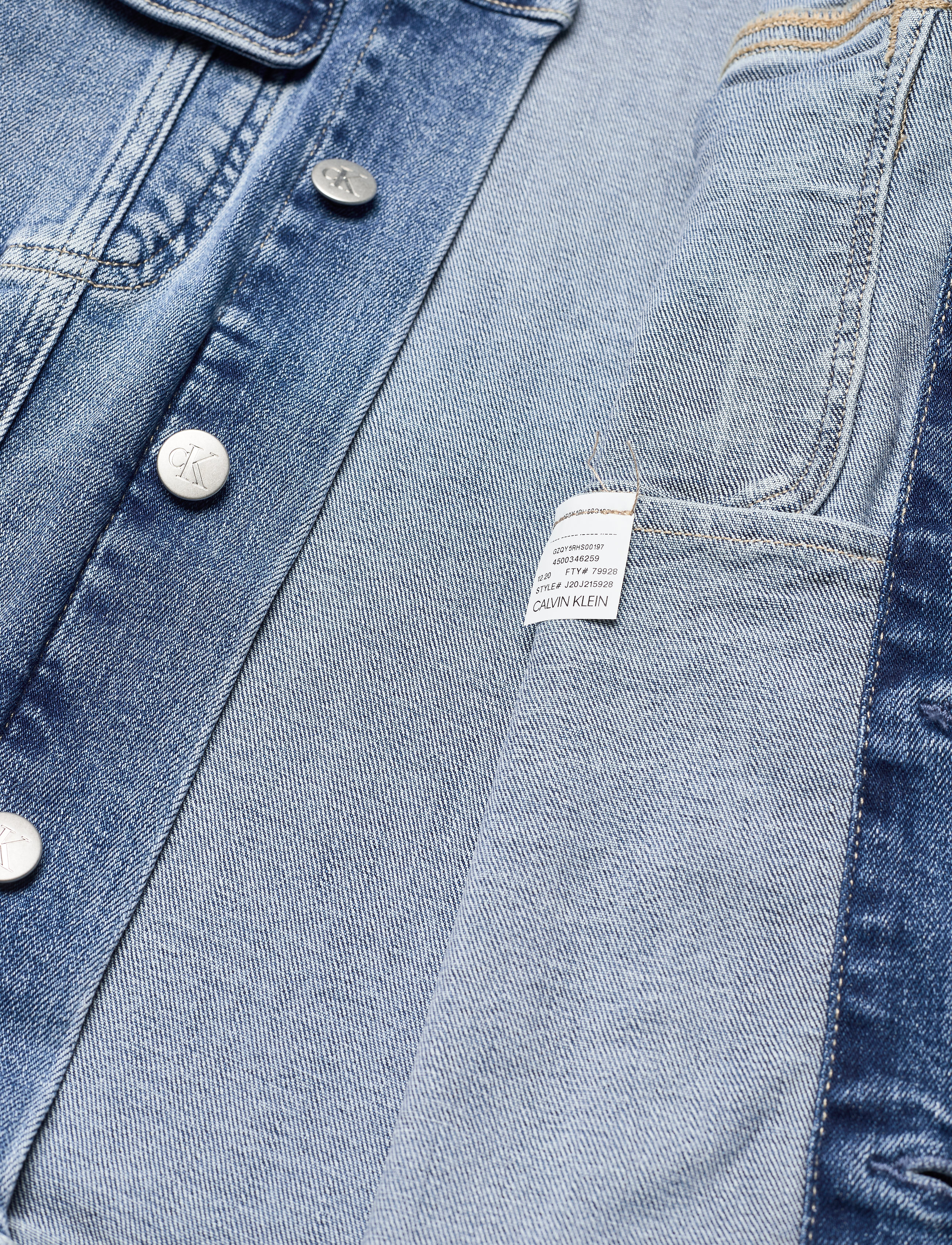 Calvin Klein Jeans - REGULAR 90S DENIM JACKET - denim light - 4