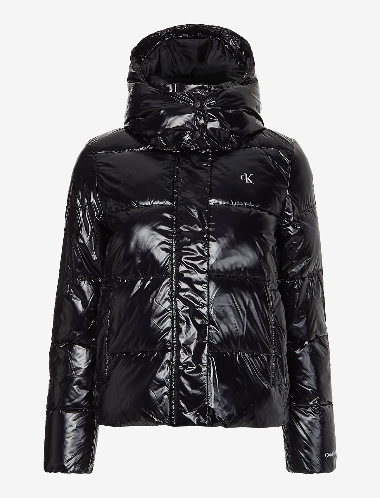 Calvin Klein Jeans Mw High Shine Short Puffer – down- padded jackets –  shop at Booztlet