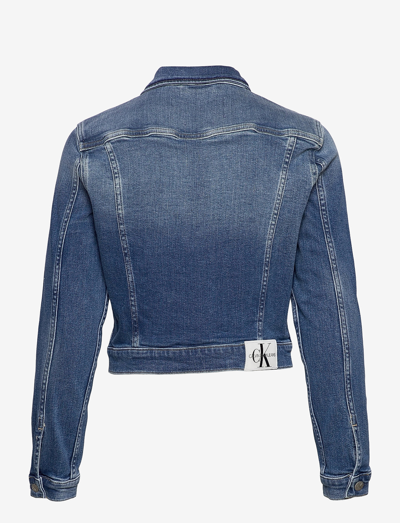 Calvin Klein Jeans - CROPPED 90S DENIM JACKET - denim light - 1
