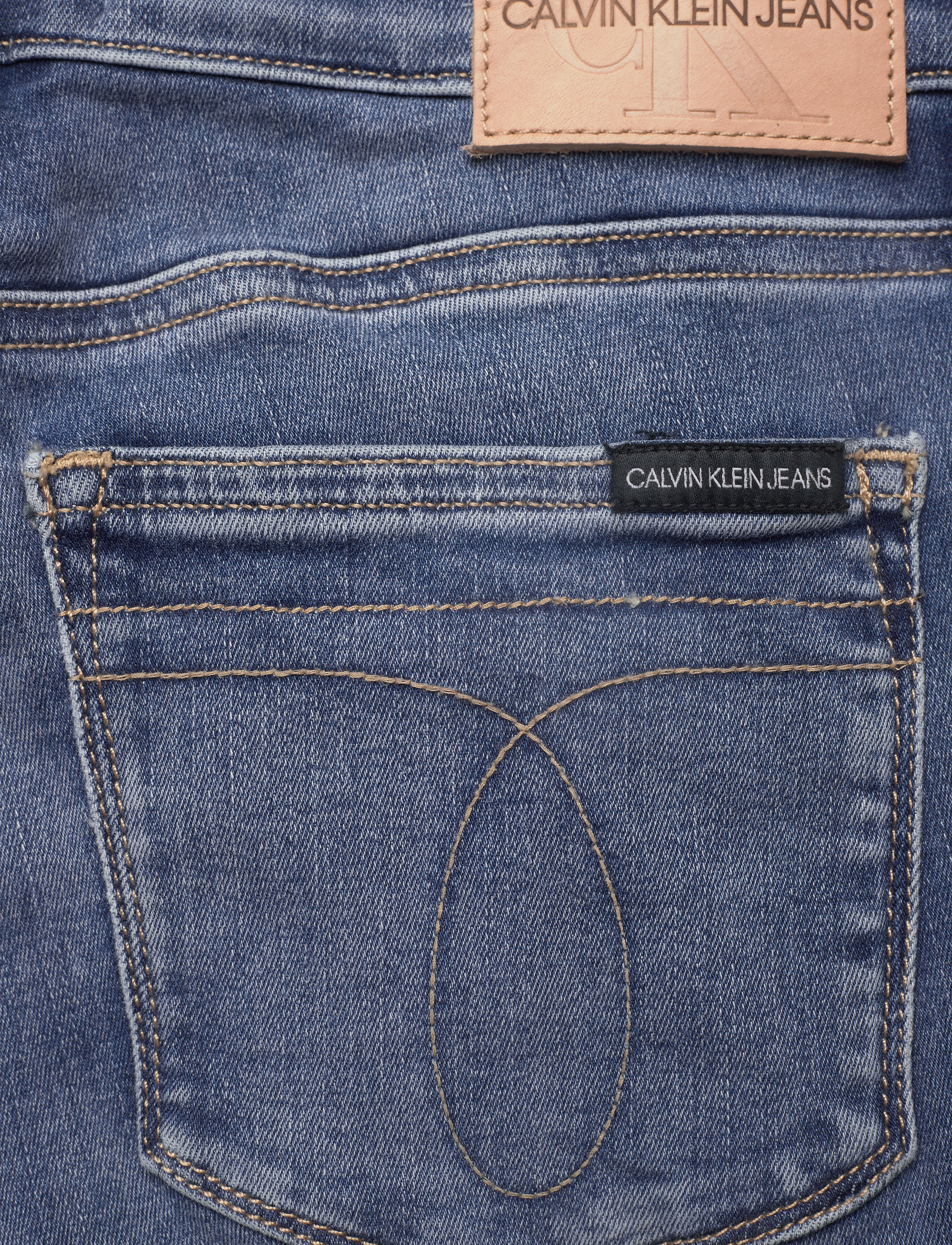Calvin Klein Jeans - MID RISE SKINNY ANKLE - denim dark - 4