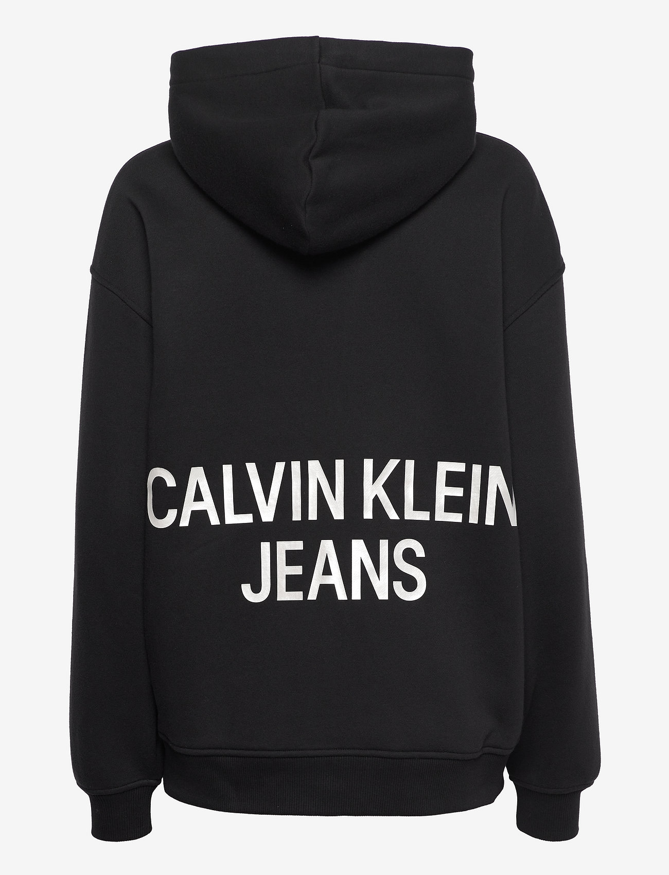 Calvin Klein Jeans - BACK INSTITUTIONAL ZIP THROUGH - ck black - 1