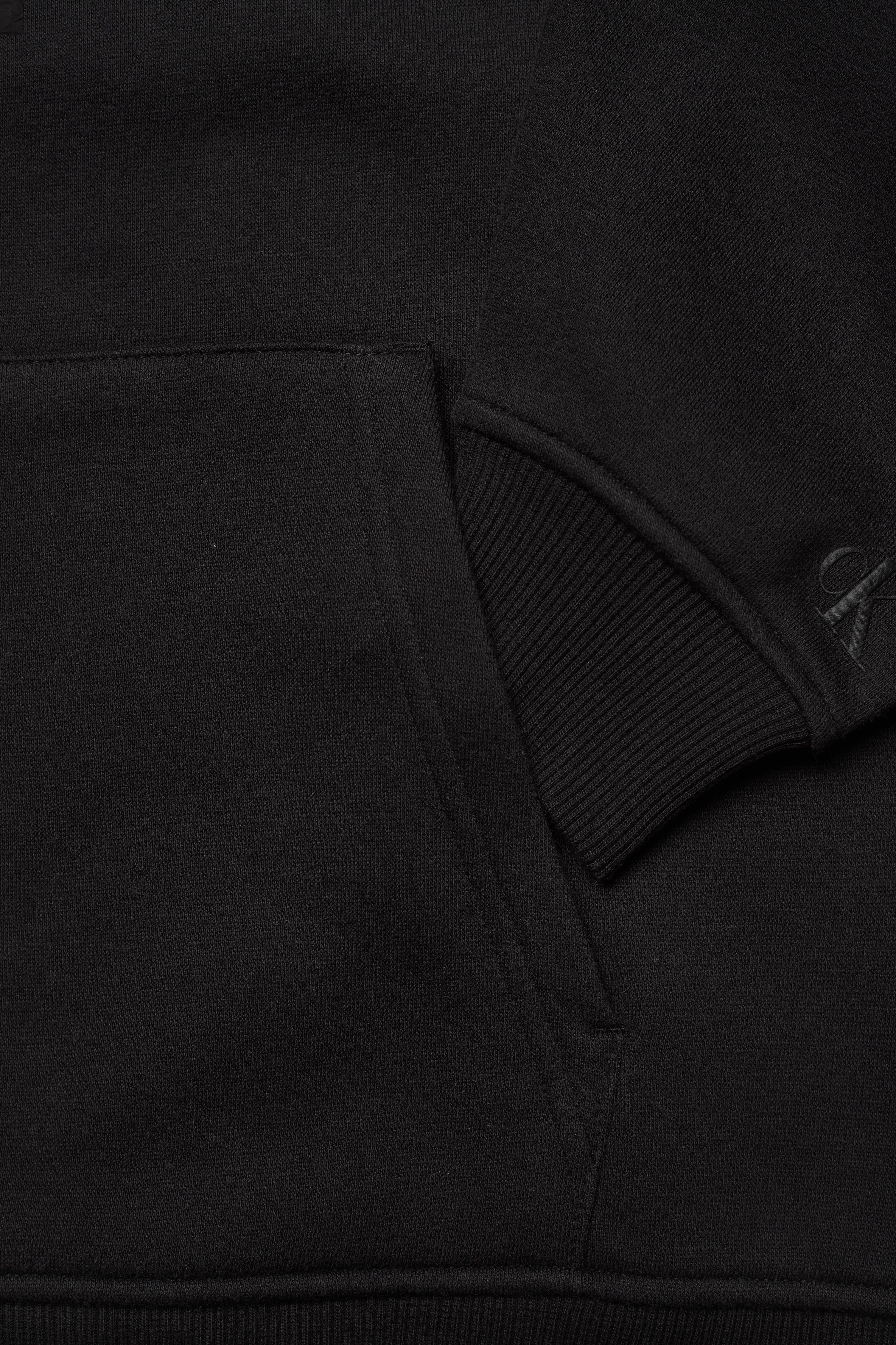 Calvin Klein Jeans - BACK INSTITUTIONAL ZIP THROUGH - ck black - 3