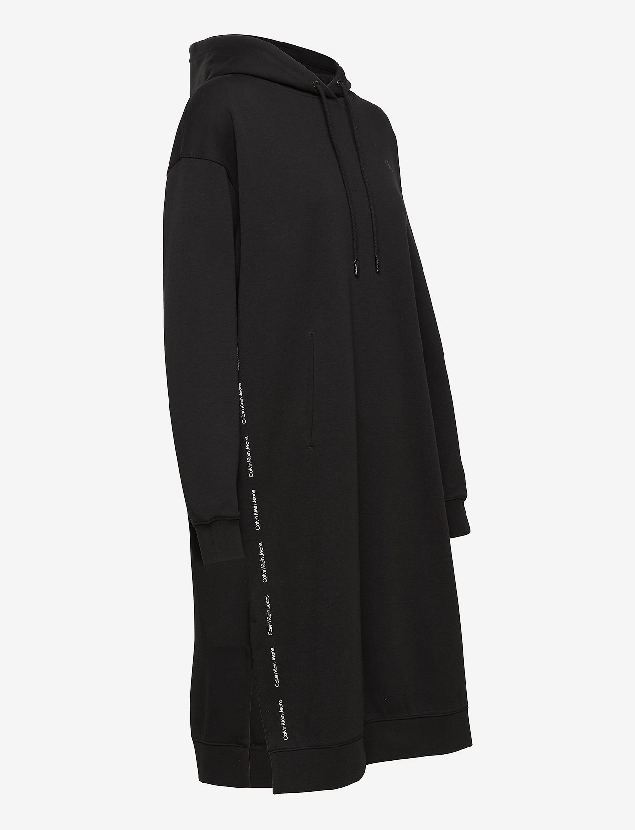 Calvin Klein Jeans - SIDE REPEAT LOGO HOODIE DRESS - ck black - 3