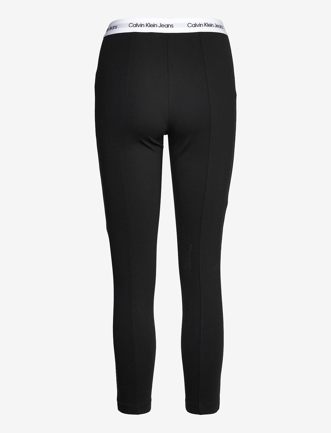 Calvin Klein Jeans - CONTRAST TAPE MILANO 7/8 LEGGING - ck black - 1