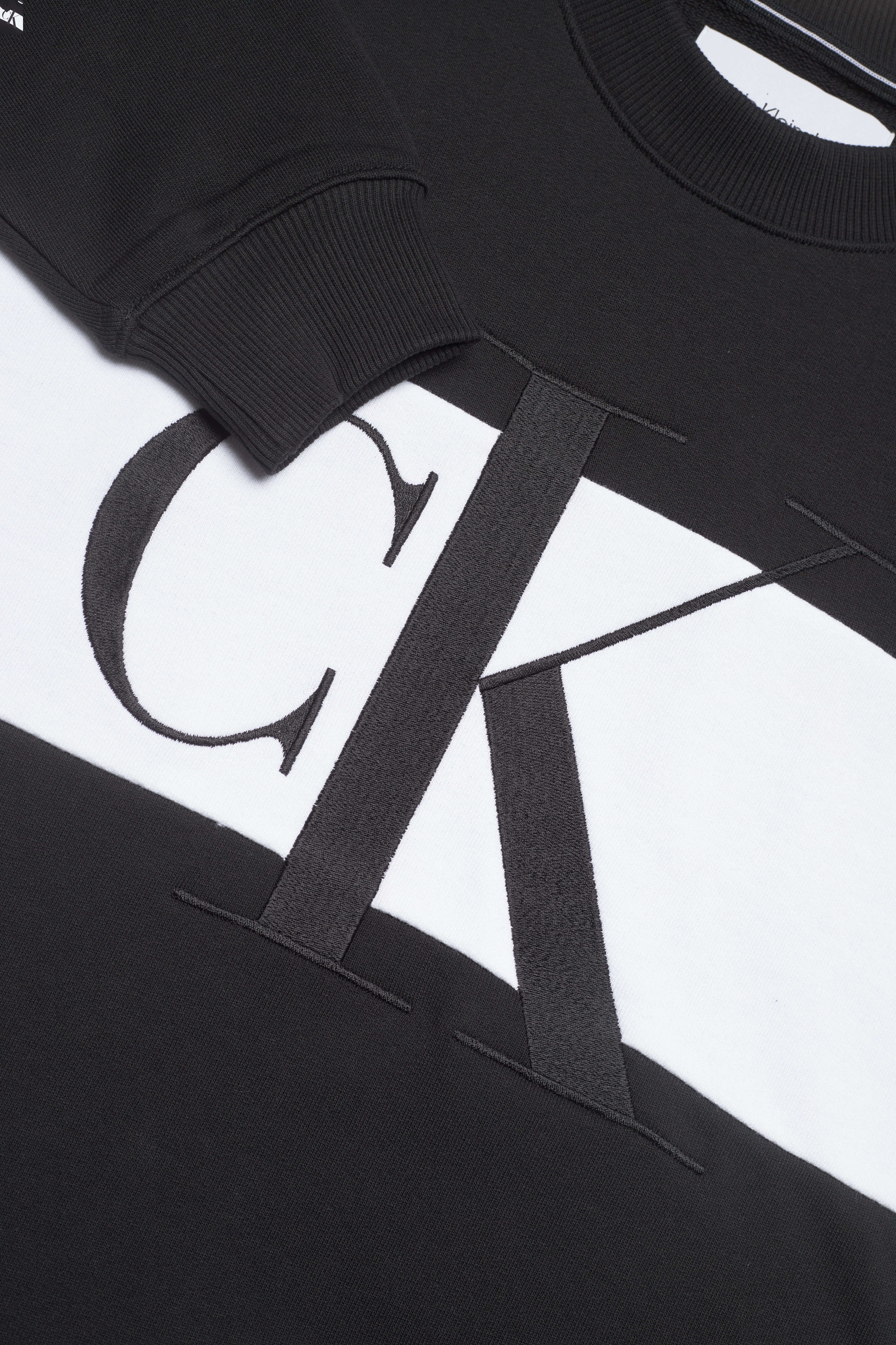 Calvin Klein Jeans - BLOCKING SWEATSHIRT - ck black - 3