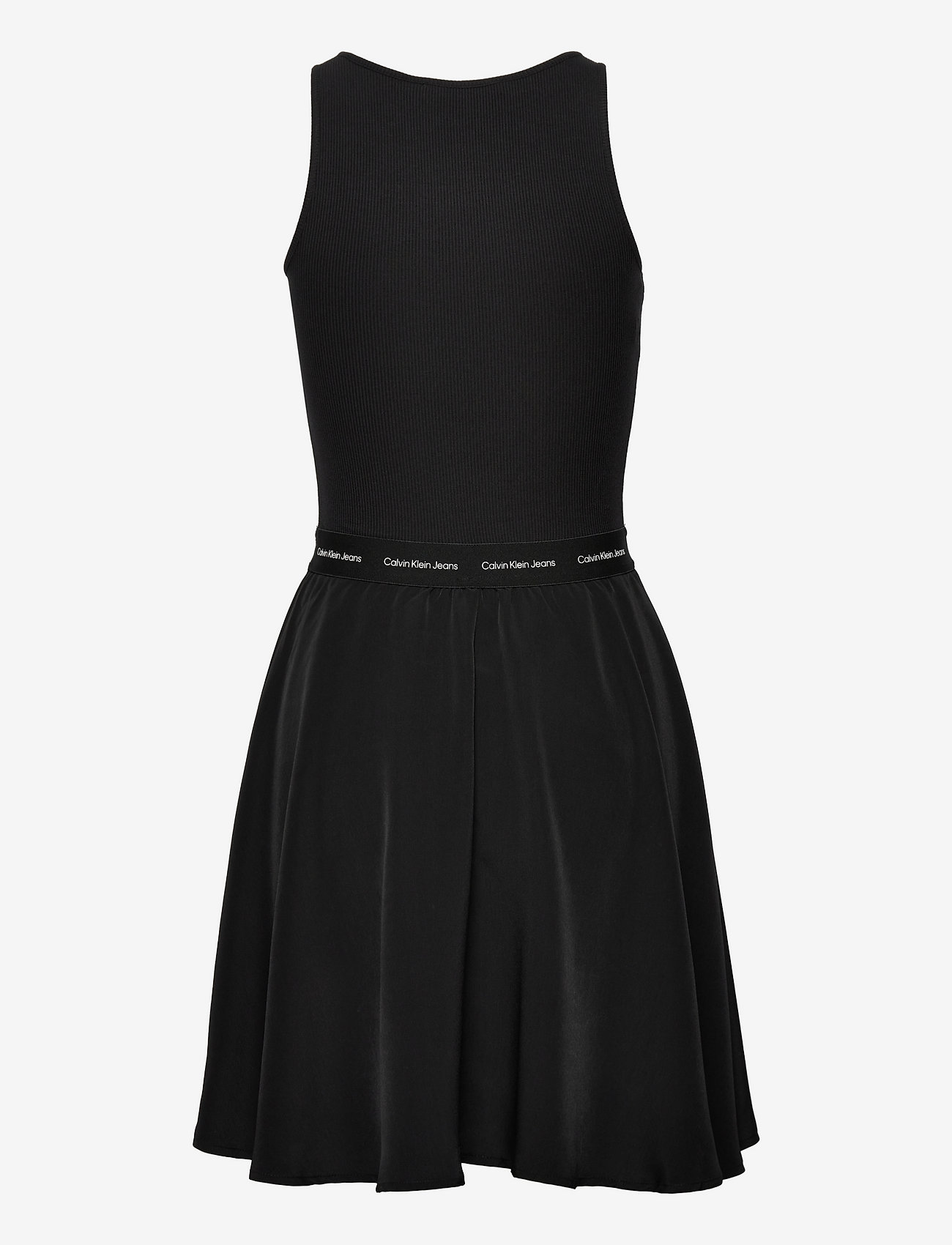 Calvin Klein Jeans - CONTRAST TAPE ELASTIC DRESS - ck black / ck black - 1