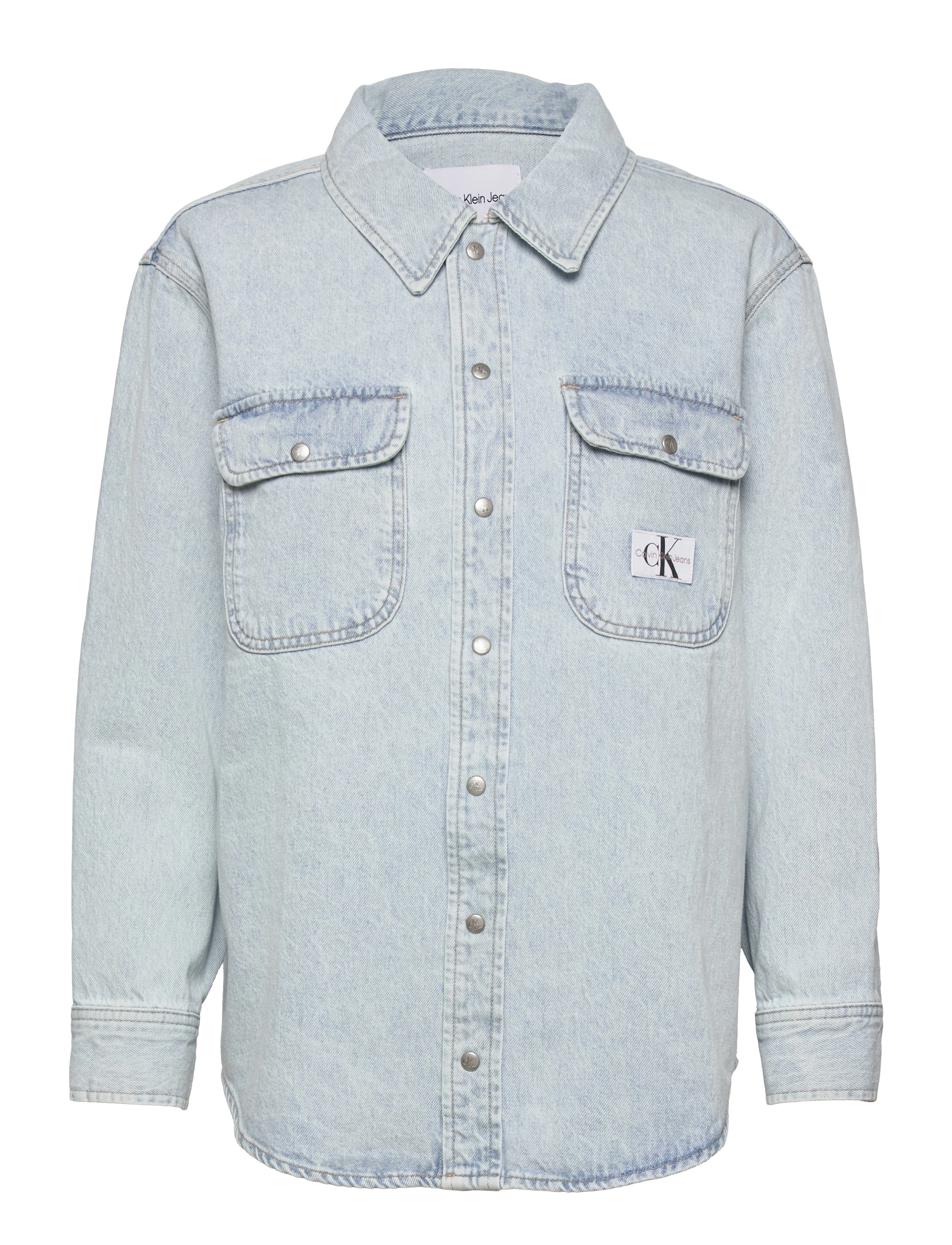 SHIRT JACKET - DENIM LIGHT