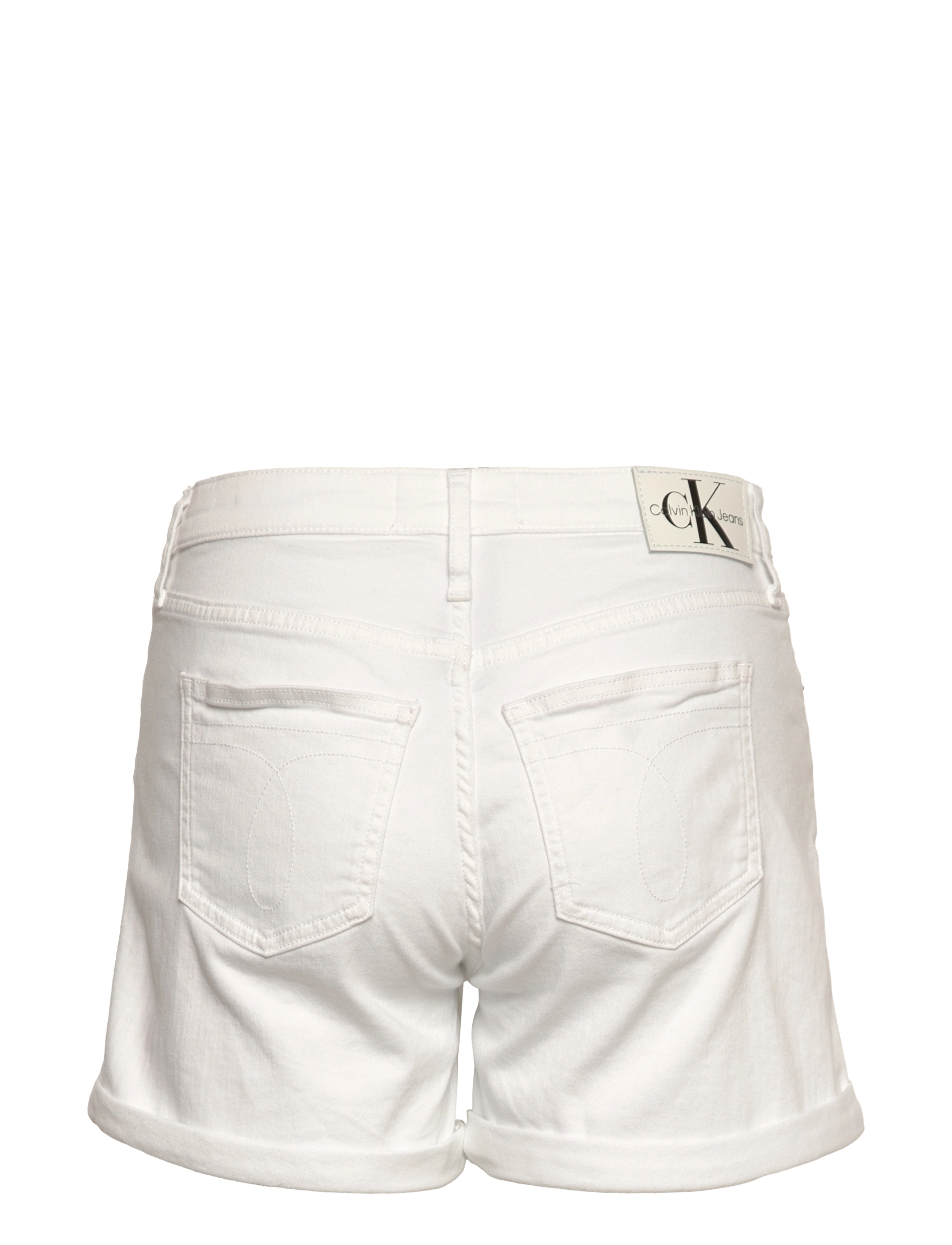 Calvin Klein Jeans - MID RISE SHORT - denim light - 1