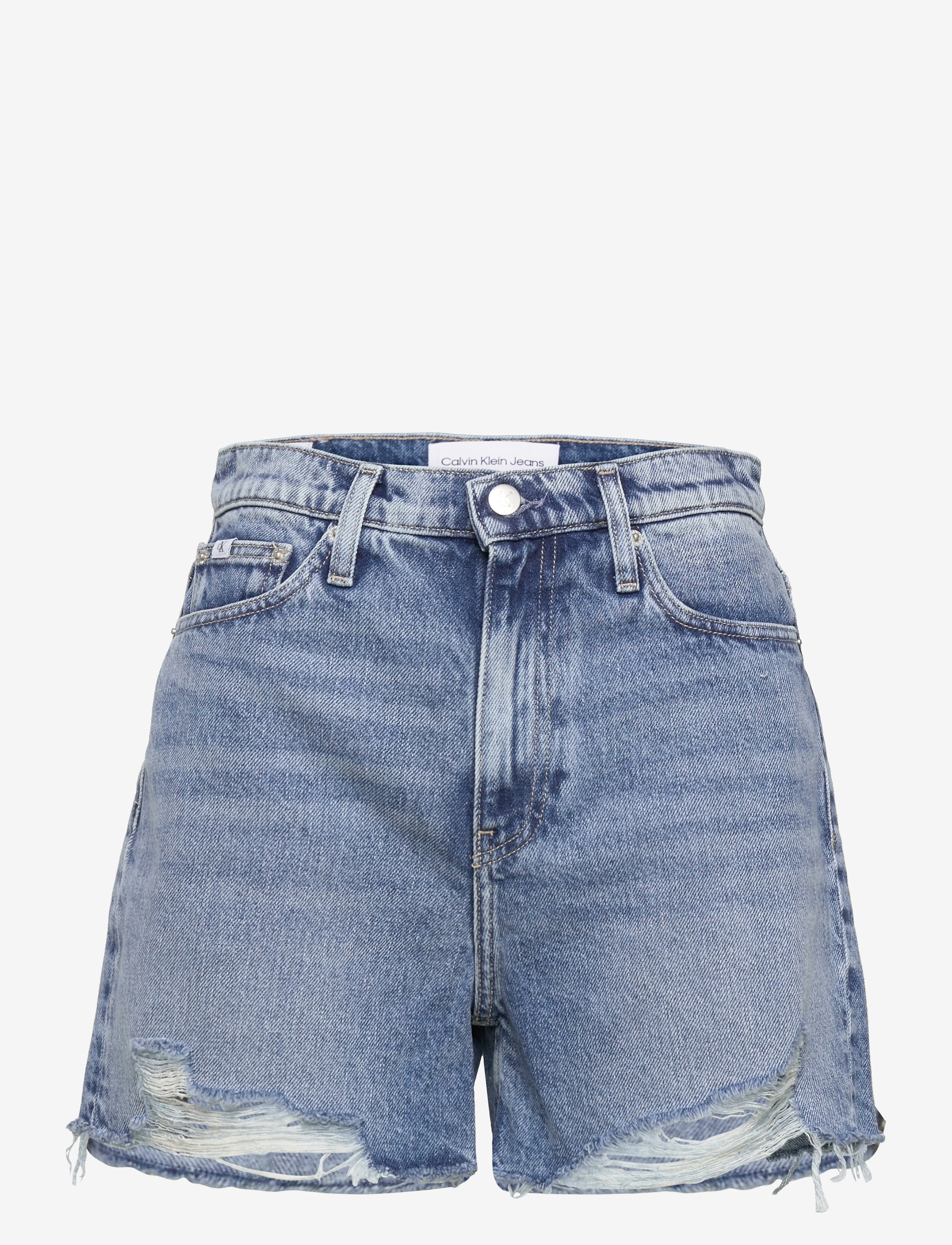 Calvin Klein Jeans - MOM SHORT - denim medium - 0