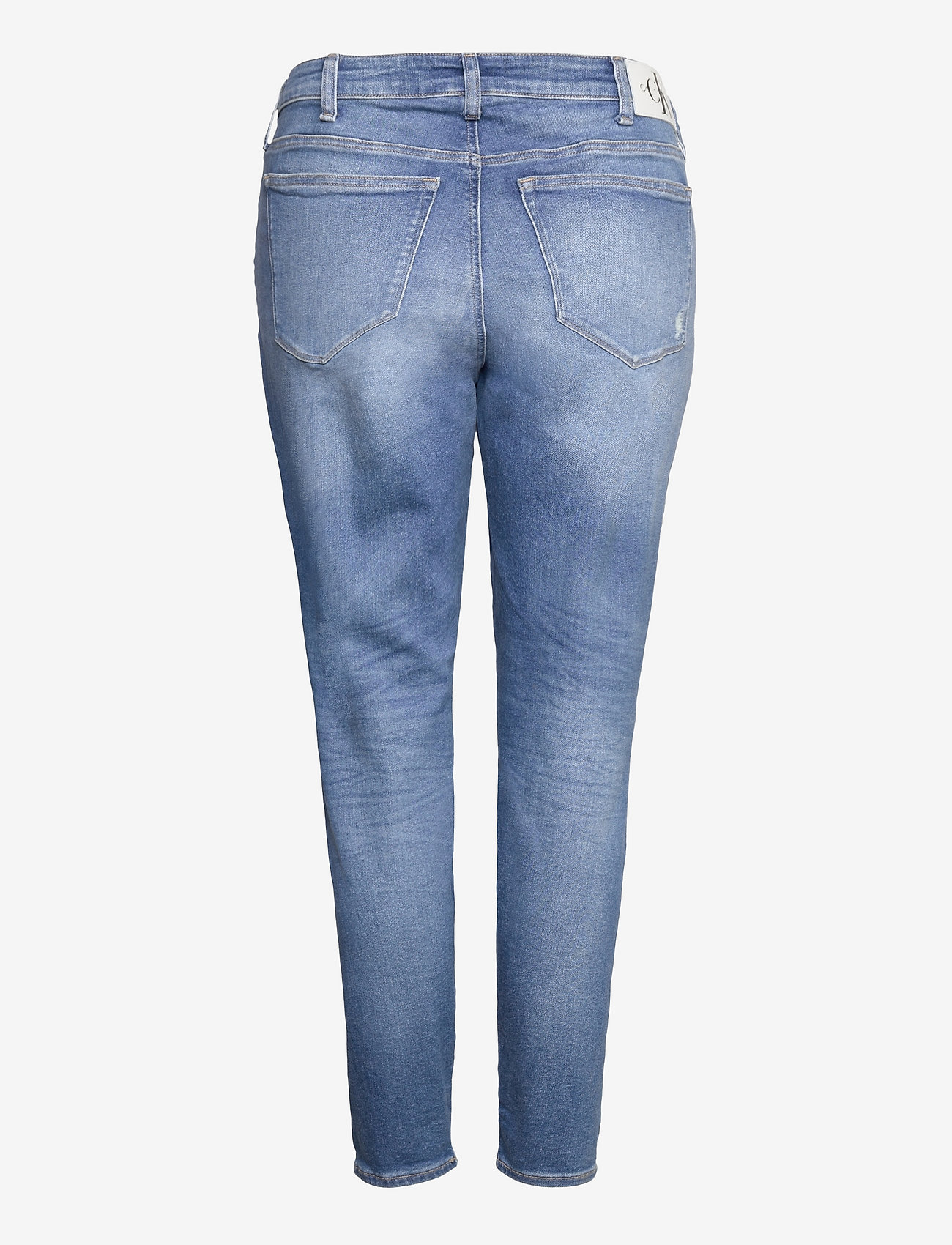 Calvin Klein Jeans - HIGH RISE SKINNY ANKLE PLUS SIZE - siaurėjantys džinsai - denim medium - 1