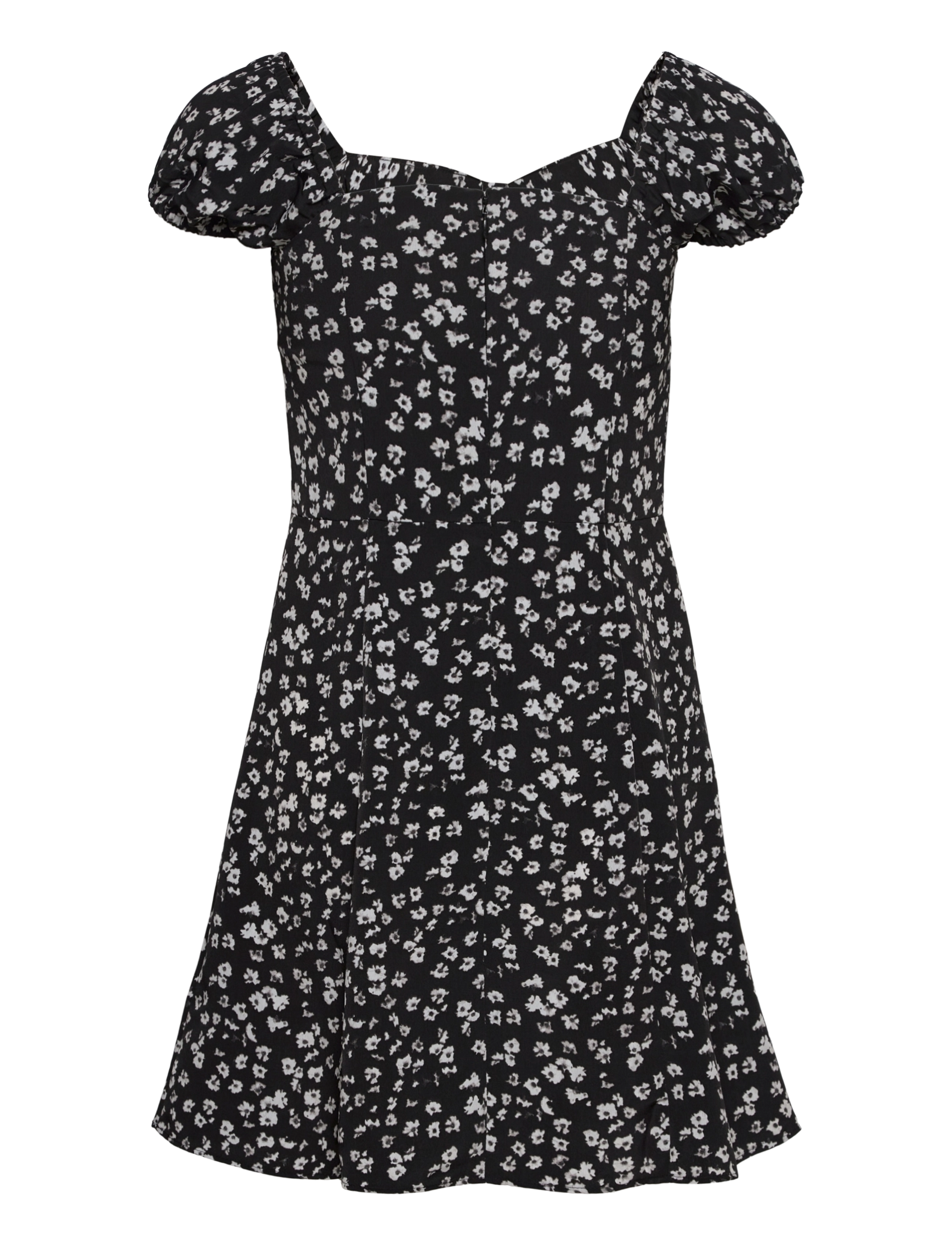 Calvin Klein Jeans - OFF SHOULDER DRESS - floral aop ck black/bright white - 1
