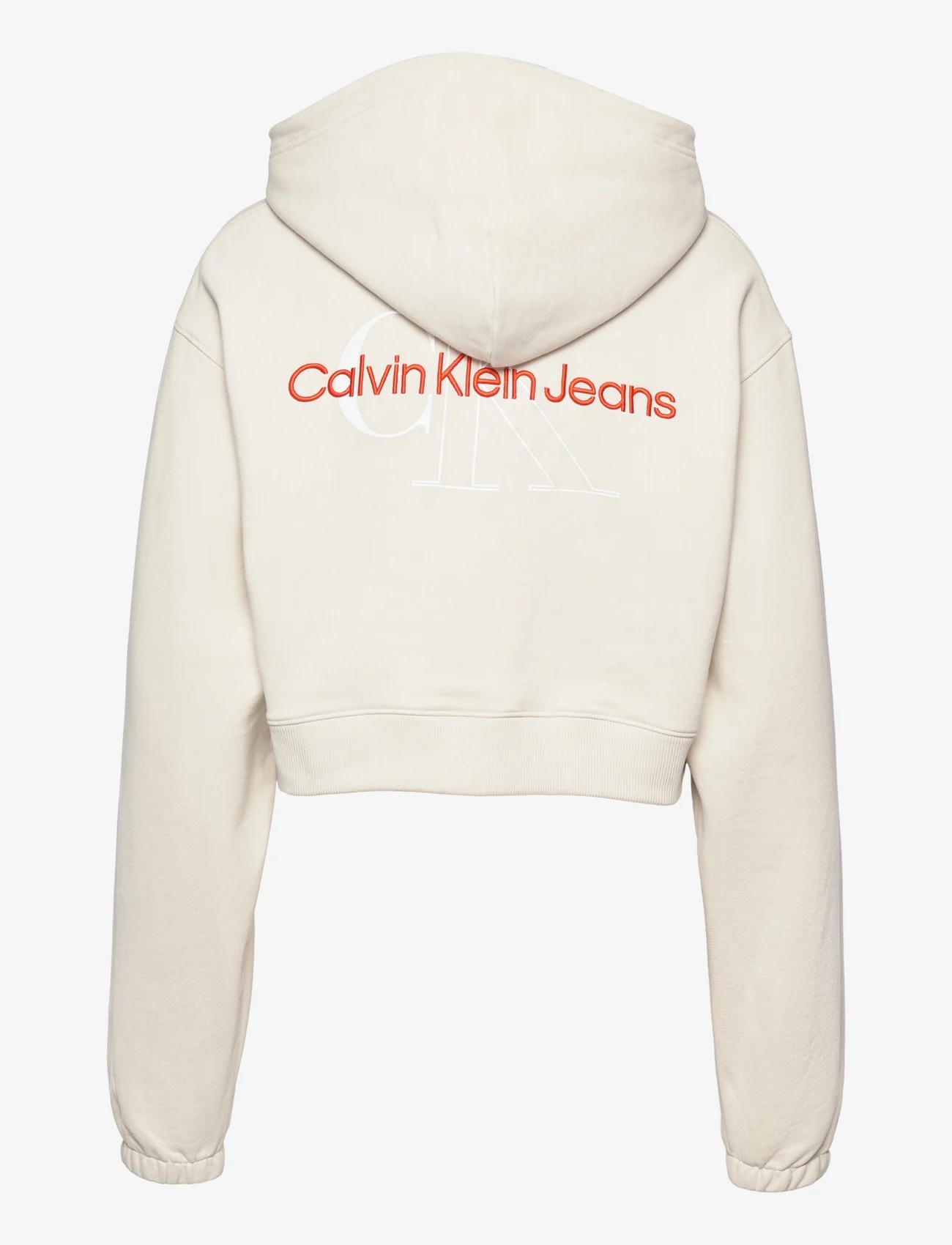 Calvin Klein Jeans Two Tone Monogram Hoodie - Hoodies 