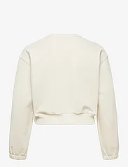 Calvin Klein Jeans - PLUS TWO TONE MONOGRAM CREW NECK - sweatshirts - eggshell - 1