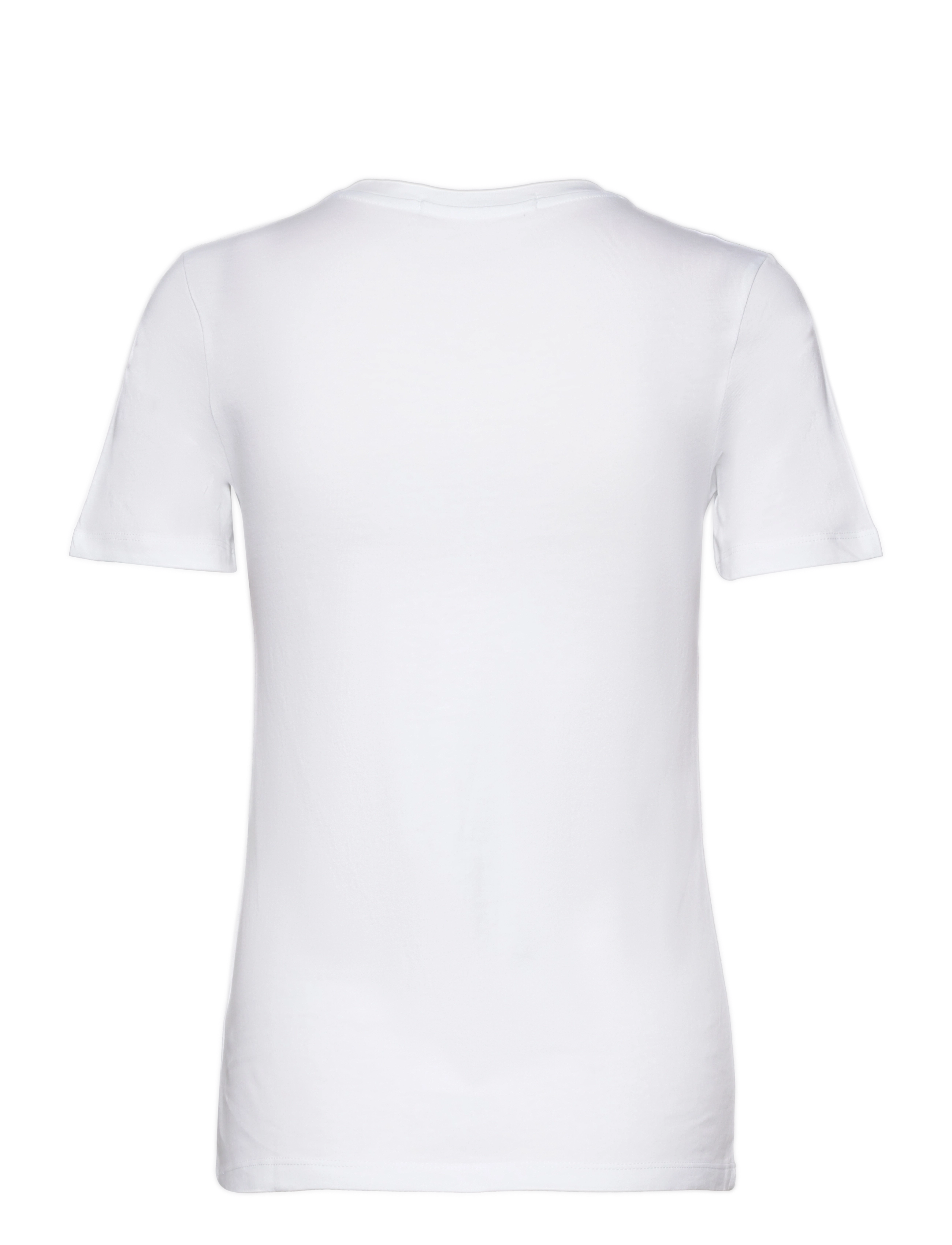 Calvin Klein Jeans - MONOLOGO SLIM FIT TEE - bright white - 1