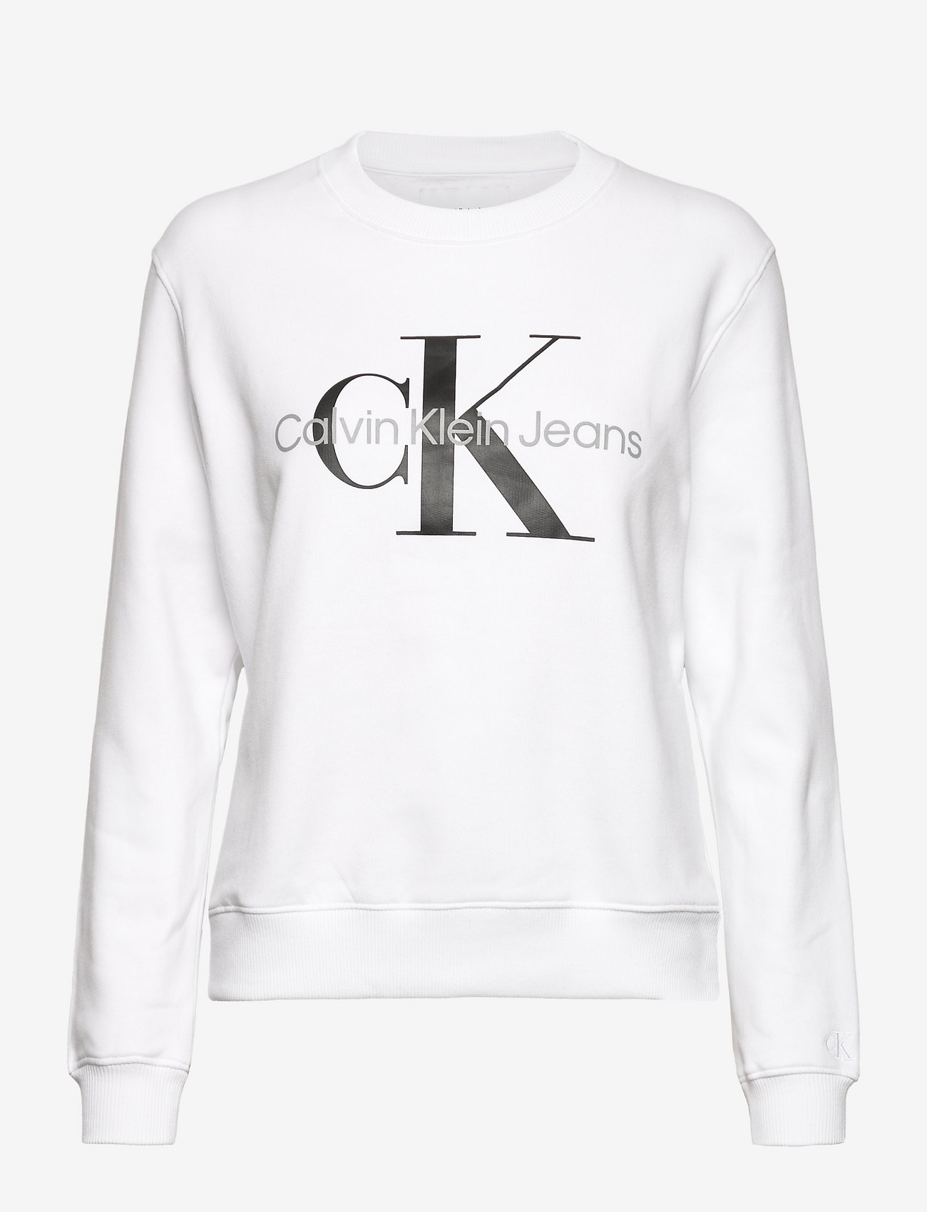 Calvin Klein Jeans - CORE MONOLOGO SWEATSHIRT - bright white - 0