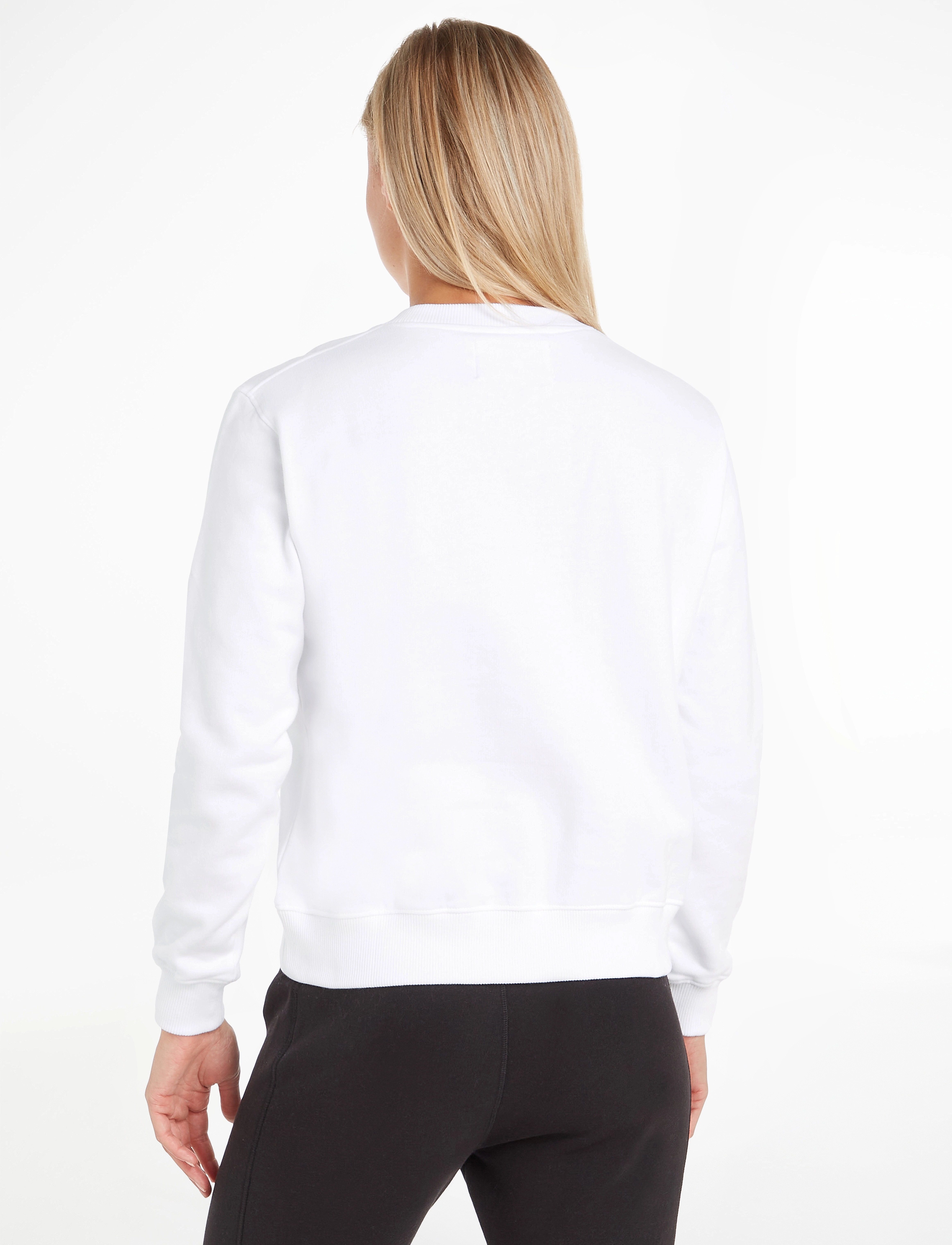 Calvin Klein Jeans - CORE MONOLOGO SWEATSHIRT - bright white - 4