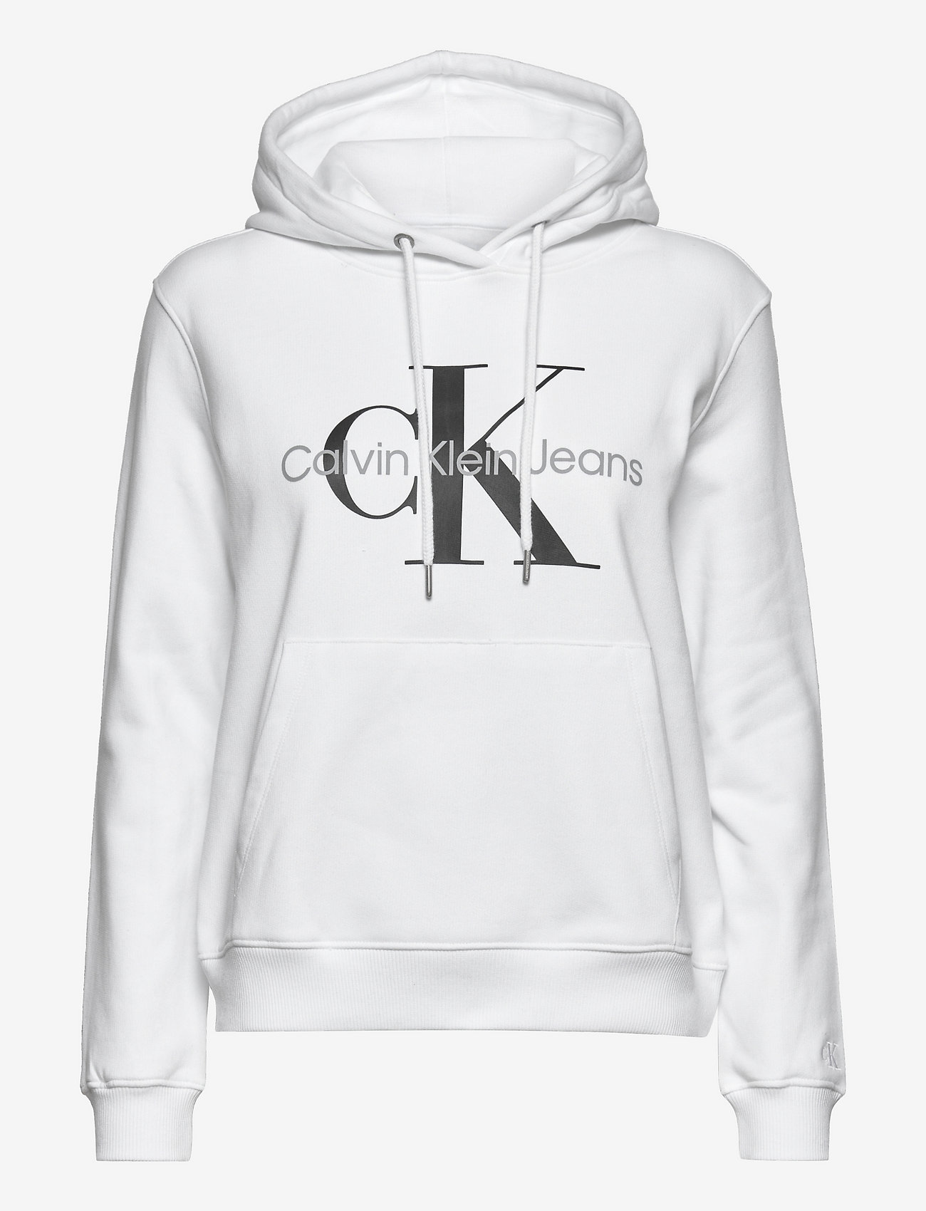 Calvin Klein Jeans - CORE MONOLOGO HOODIE - hoodies - bright white - 0