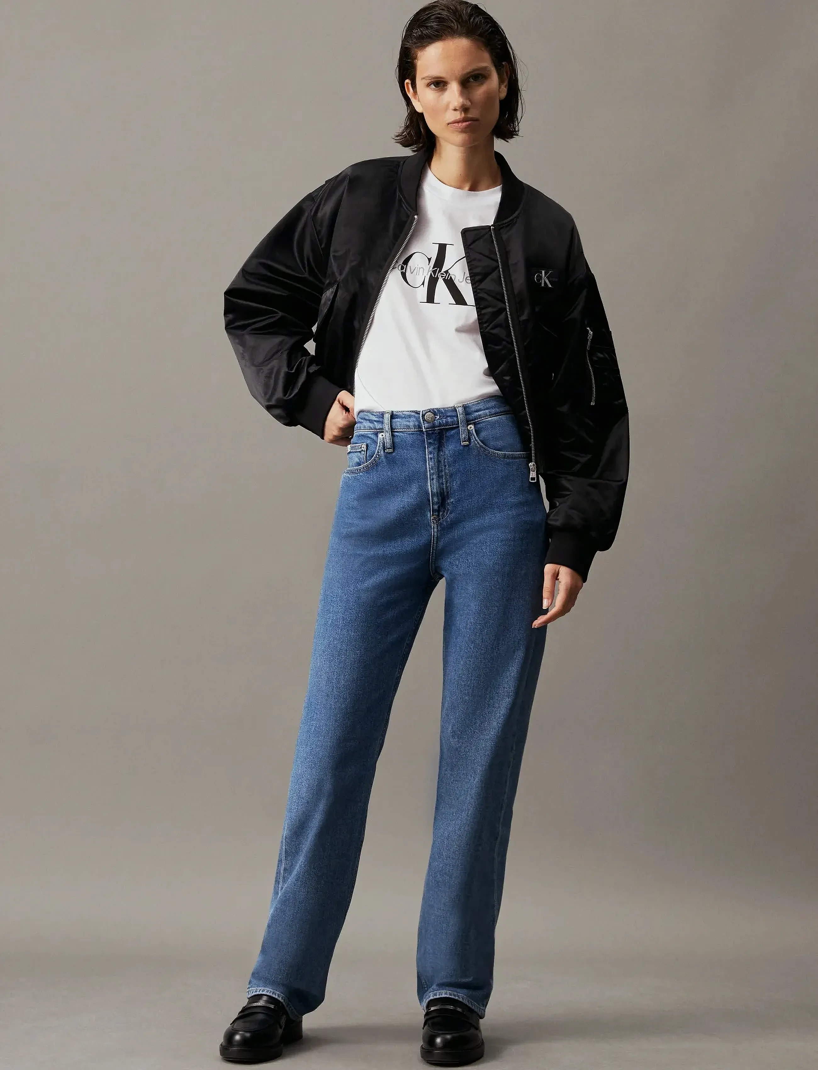 Calvin Klein Jeans - CORE MONOLOGO REGULAR TEE - bright white - 3