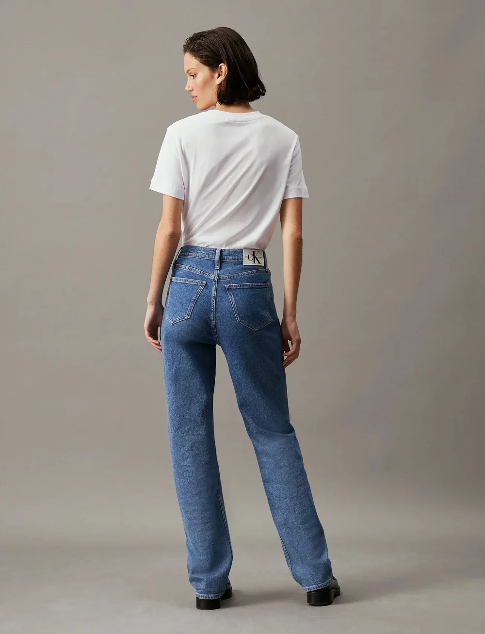 Calvin Klein Jeans - CORE MONOLOGO REGULAR TEE - t-shirts - bright white - 5