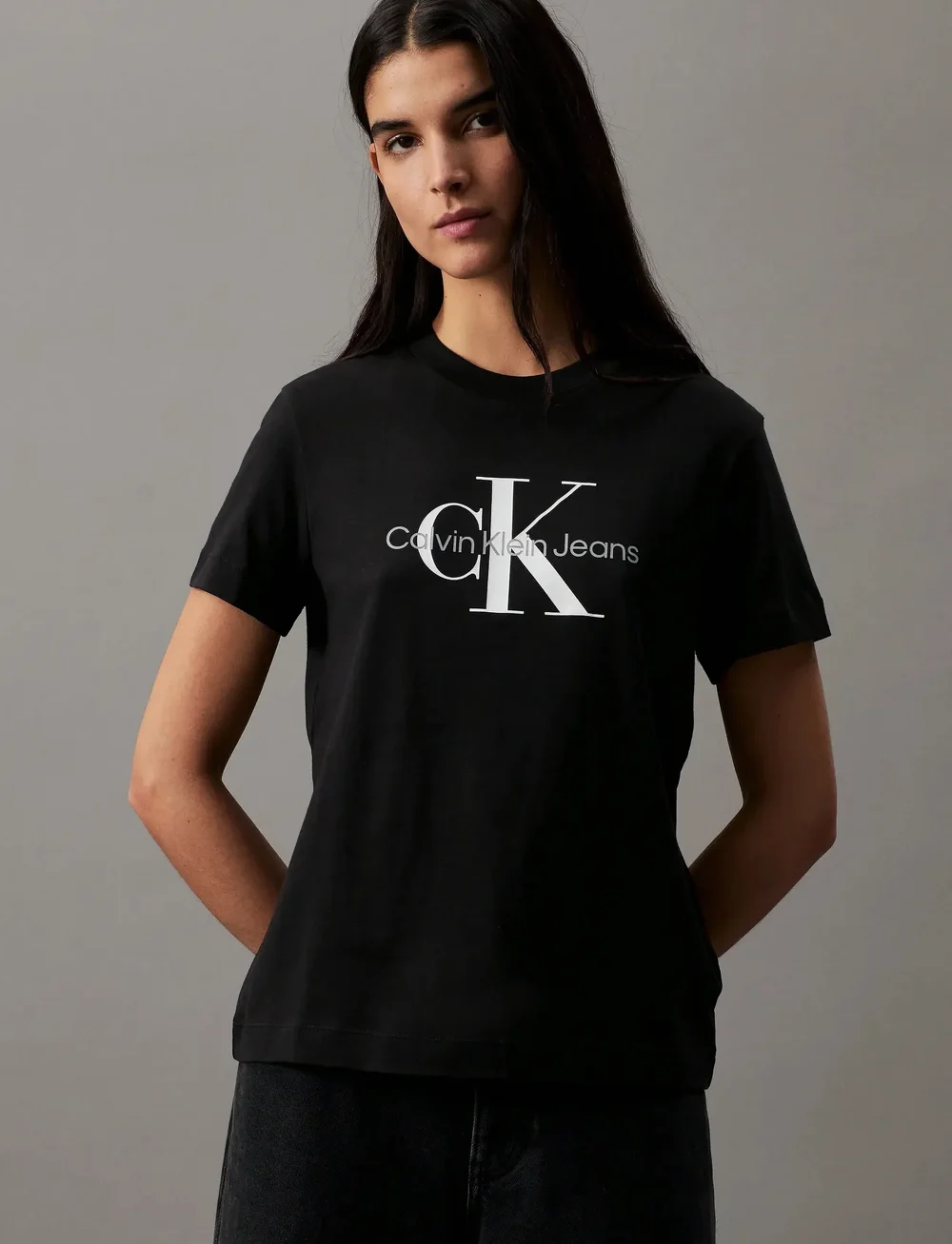 Calvin Klein Jeans - CORE MONOLOGO REGULAR TEE - t-shirts - ck black - 3