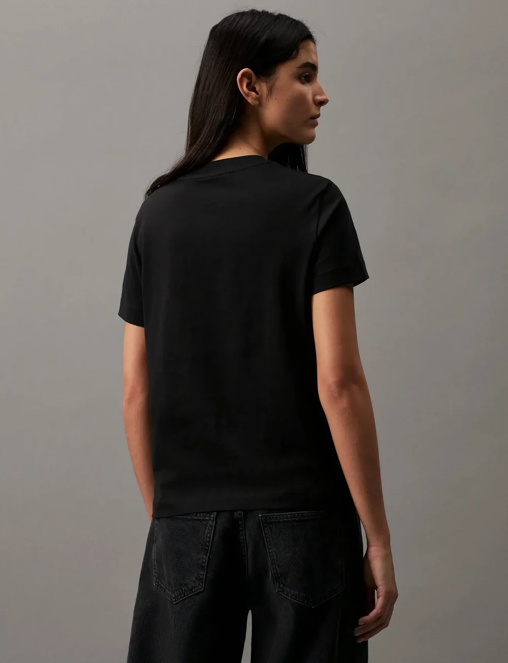 Calvin Klein Jeans - CORE MONOLOGO REGULAR TEE - t-shirts - ck black - 4