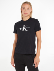 Calvin Klein Jeans - CORE MONOLOGO REGULAR TEE - t-shirts - ck black - 11