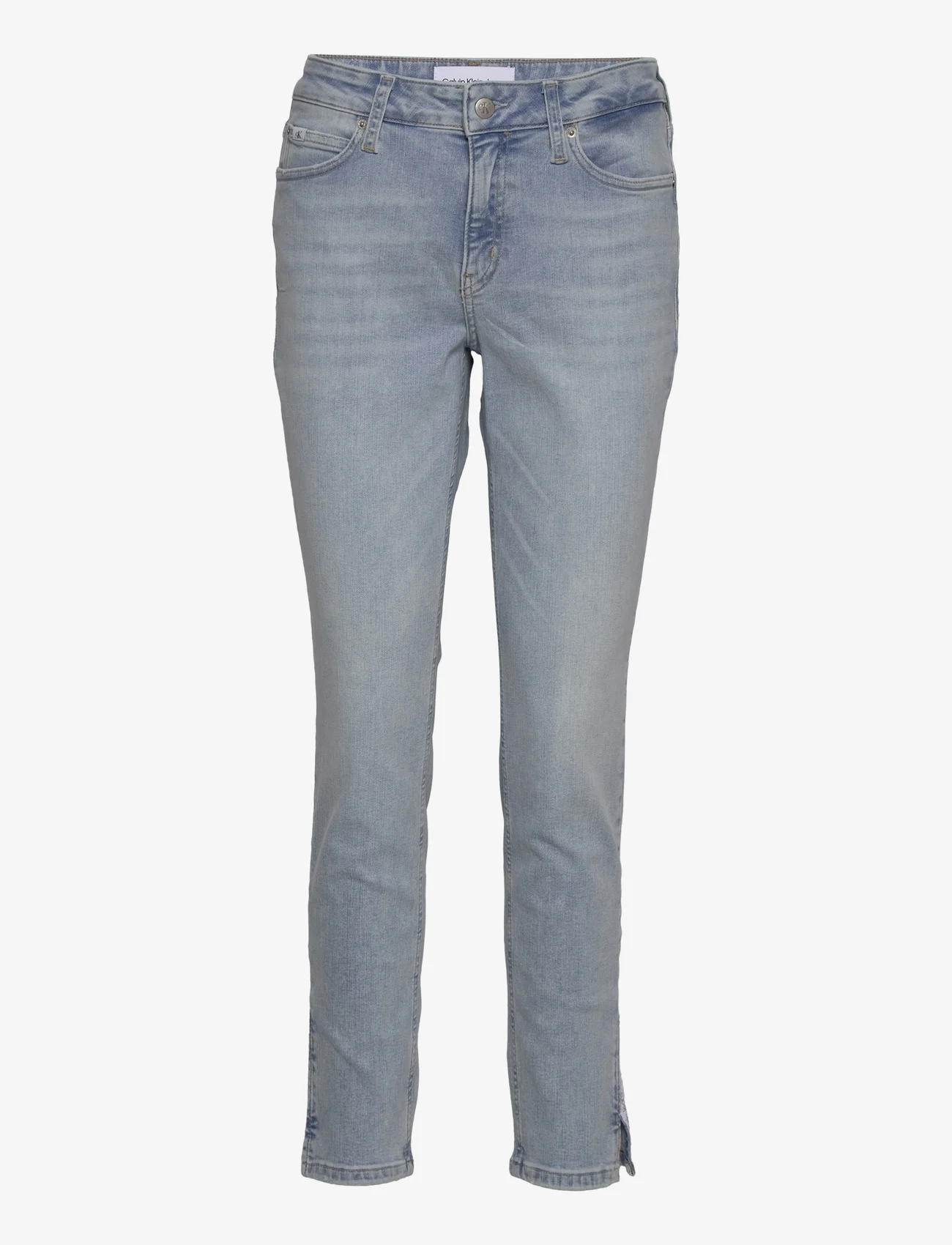 Calvin Klein Jeans - MID RISE SKINNY ANKLE - skinny jeans - denim light - 0