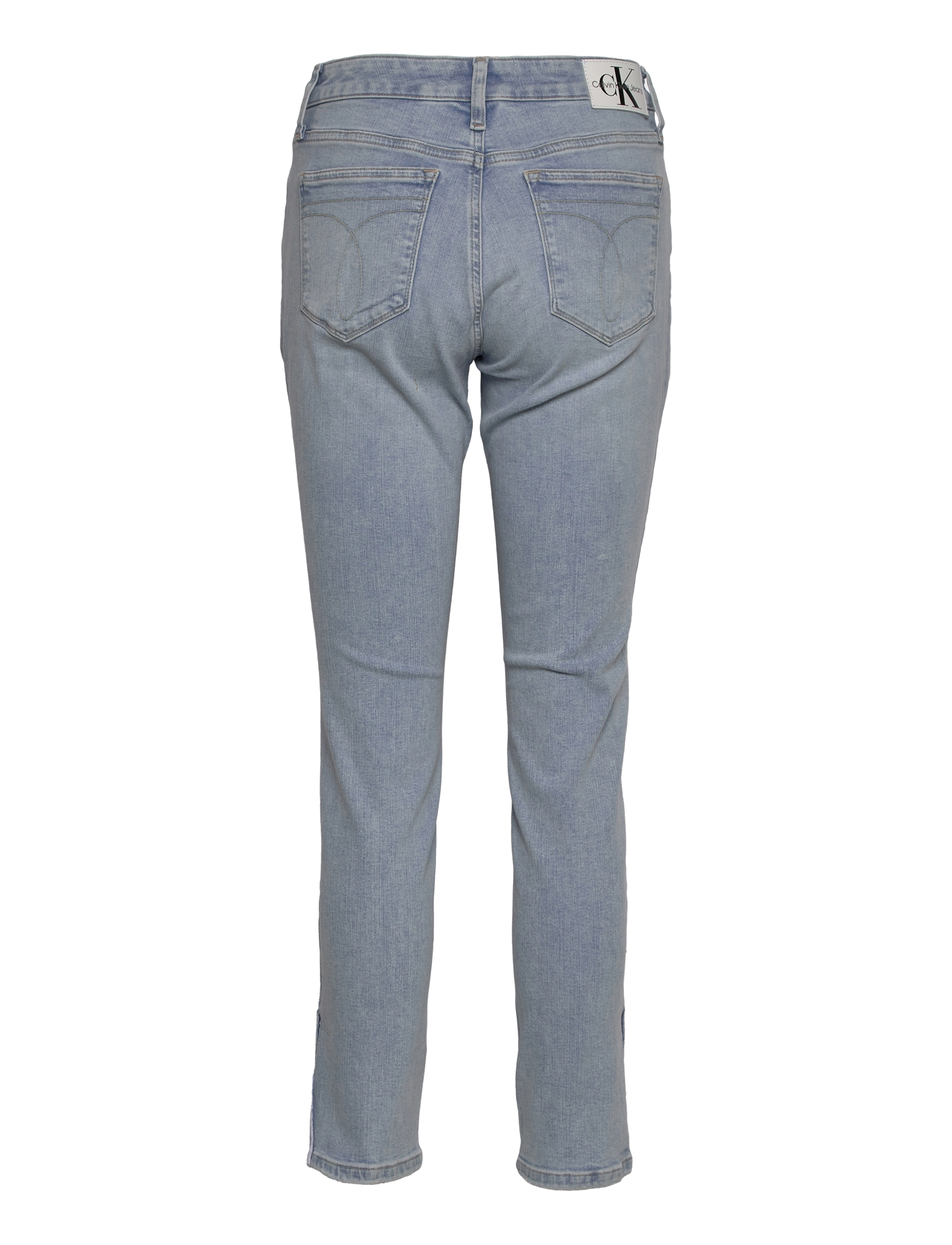 Calvin Klein Jeans - MID RISE SKINNY ANKLE - skinny jeans - denim light - 1