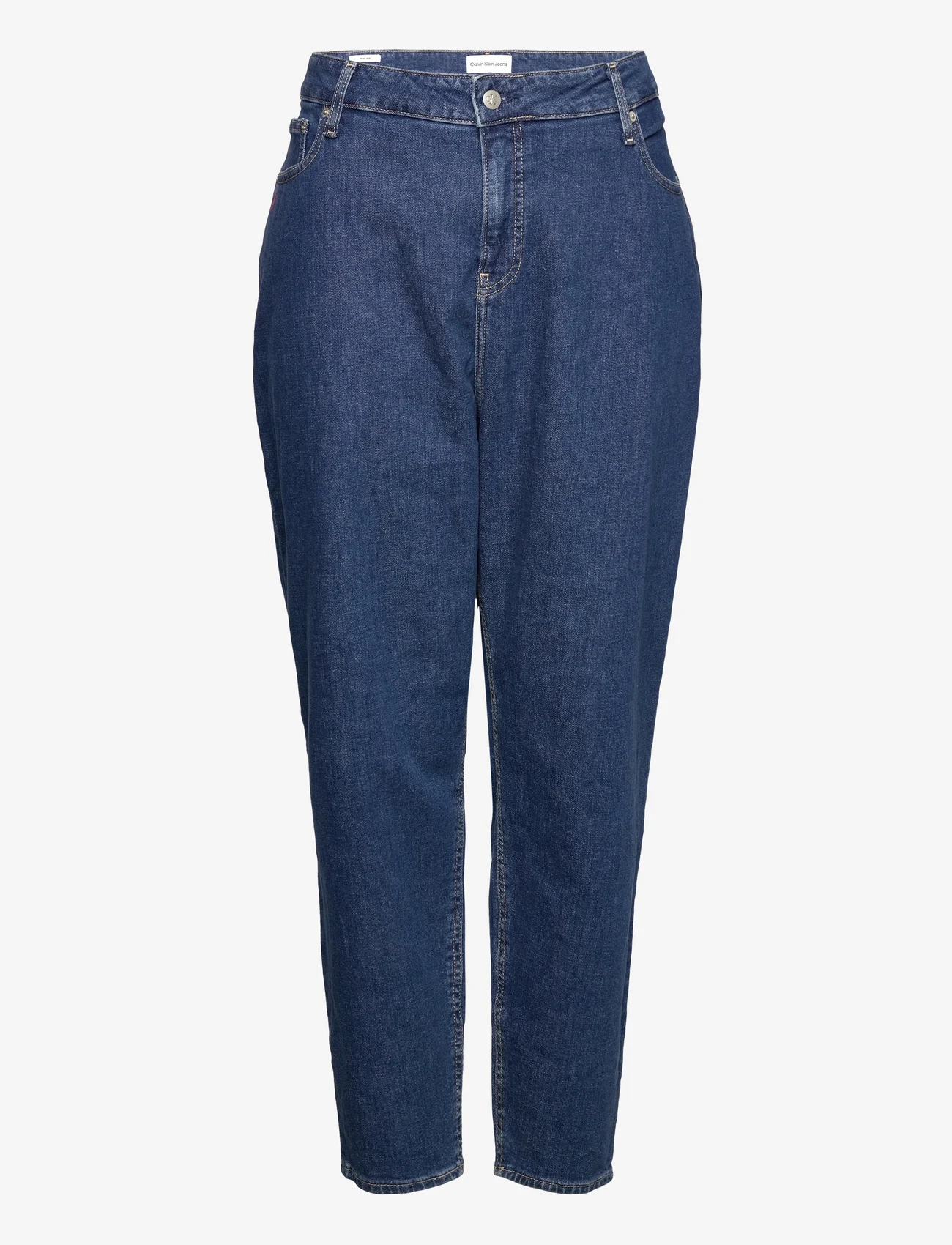 Calvin Klein Jeans - MOM JEAN PLUS - mom stila džinsa bikses - denim medium - 0