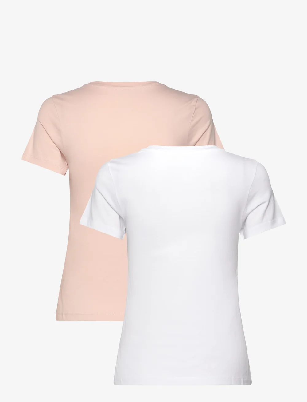 Calvin Klein Jeans - 2-PACK MONOLOGO SLIM TEE - t-shirts - silver peony / brilliant white - 2