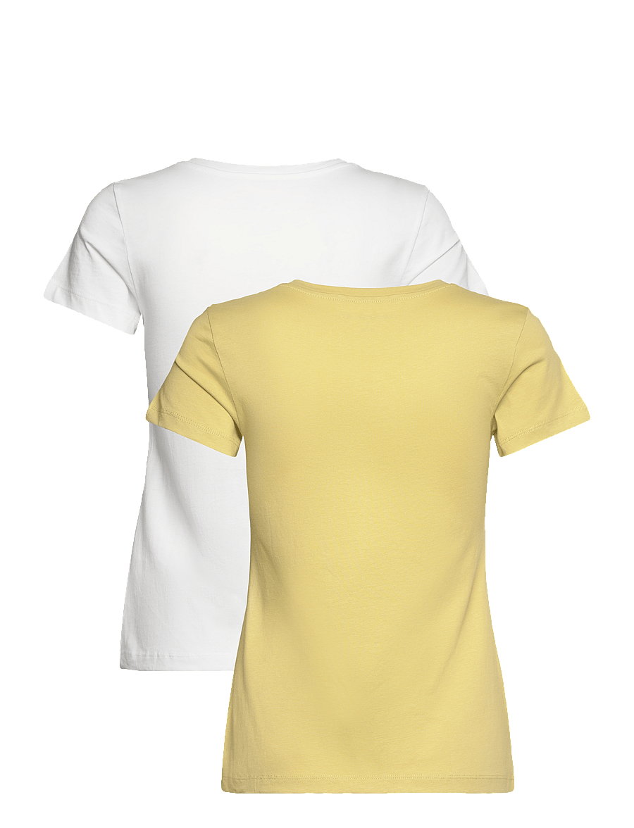 Calvin Klein Jeans - 2-PACK MONOLOGO SLIM TEE - leek green / bright white - 5