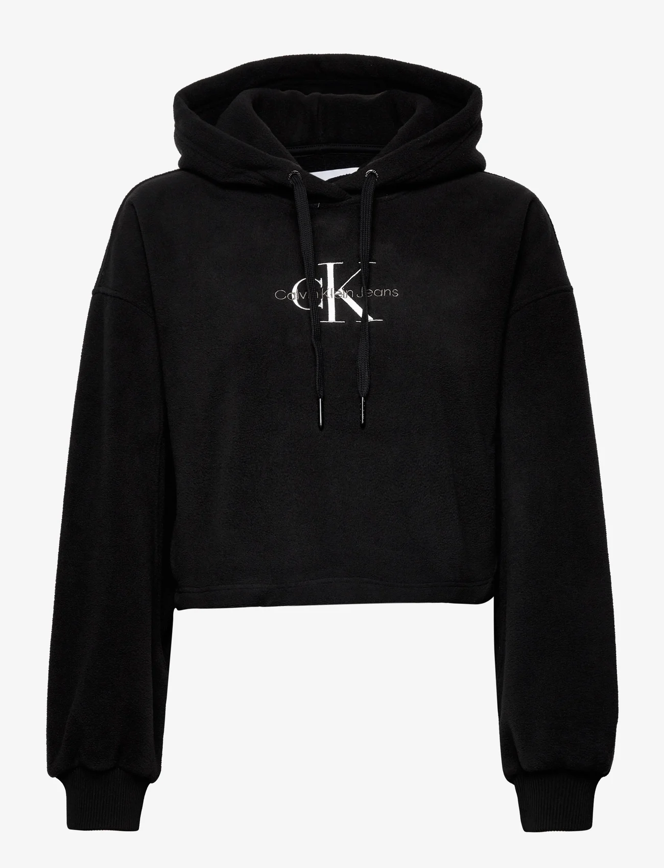 Calvin Klein Jeans - POLAR FLEECE HOODIE - sweatshirts & hoodies - ck black - 0