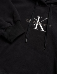 Calvin Klein Jeans - POLAR FLEECE HOODIE - sporta džemperi un džemperi ar kapuci - ck black - 2