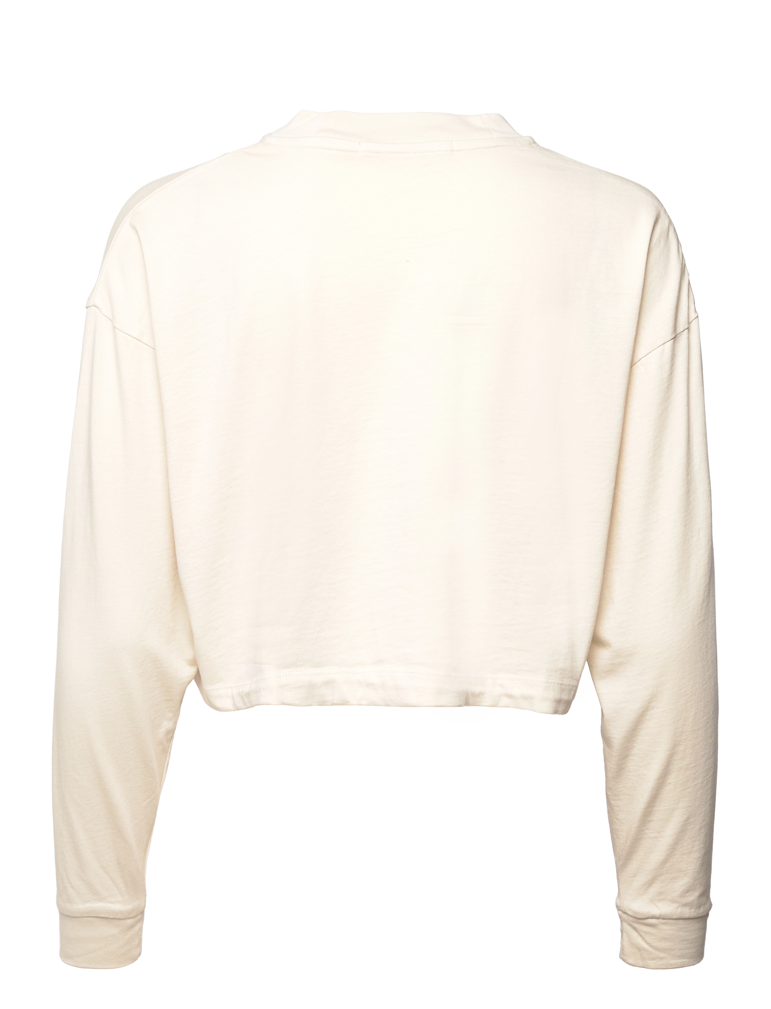 Calvin Klein Jeans - MONOLOGO WASHED LONG SLEEVES TEE - eggshell - 1