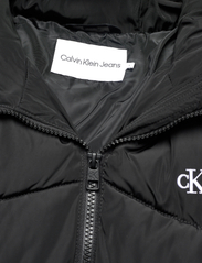 Calvin Klein Jeans - FAUX FUR MW FITTED LONG PUFFER - winter jackets - ck black - 2